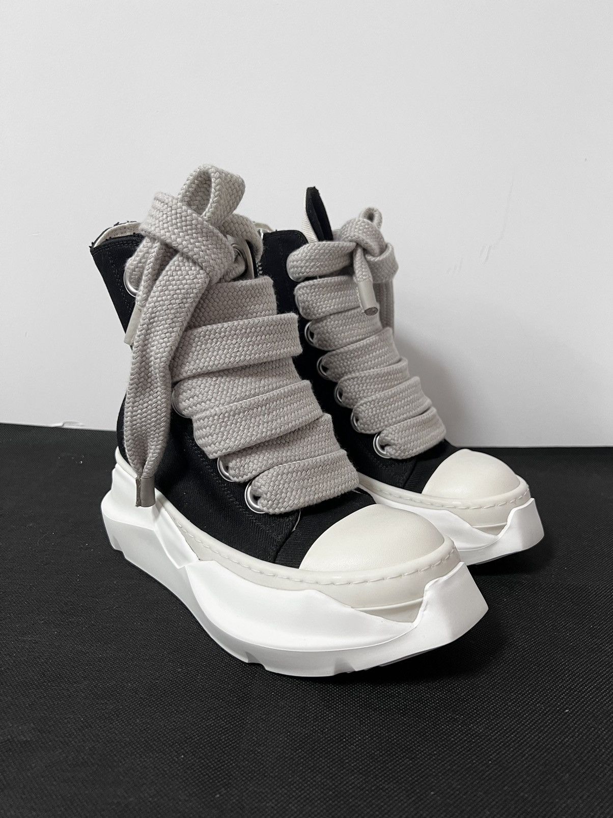 Rick Owens Drkshdw Rick owens drkshdw jumbo laces ramones abstract sneakers Size US 5 / IT 35 - 6 Thumbnail