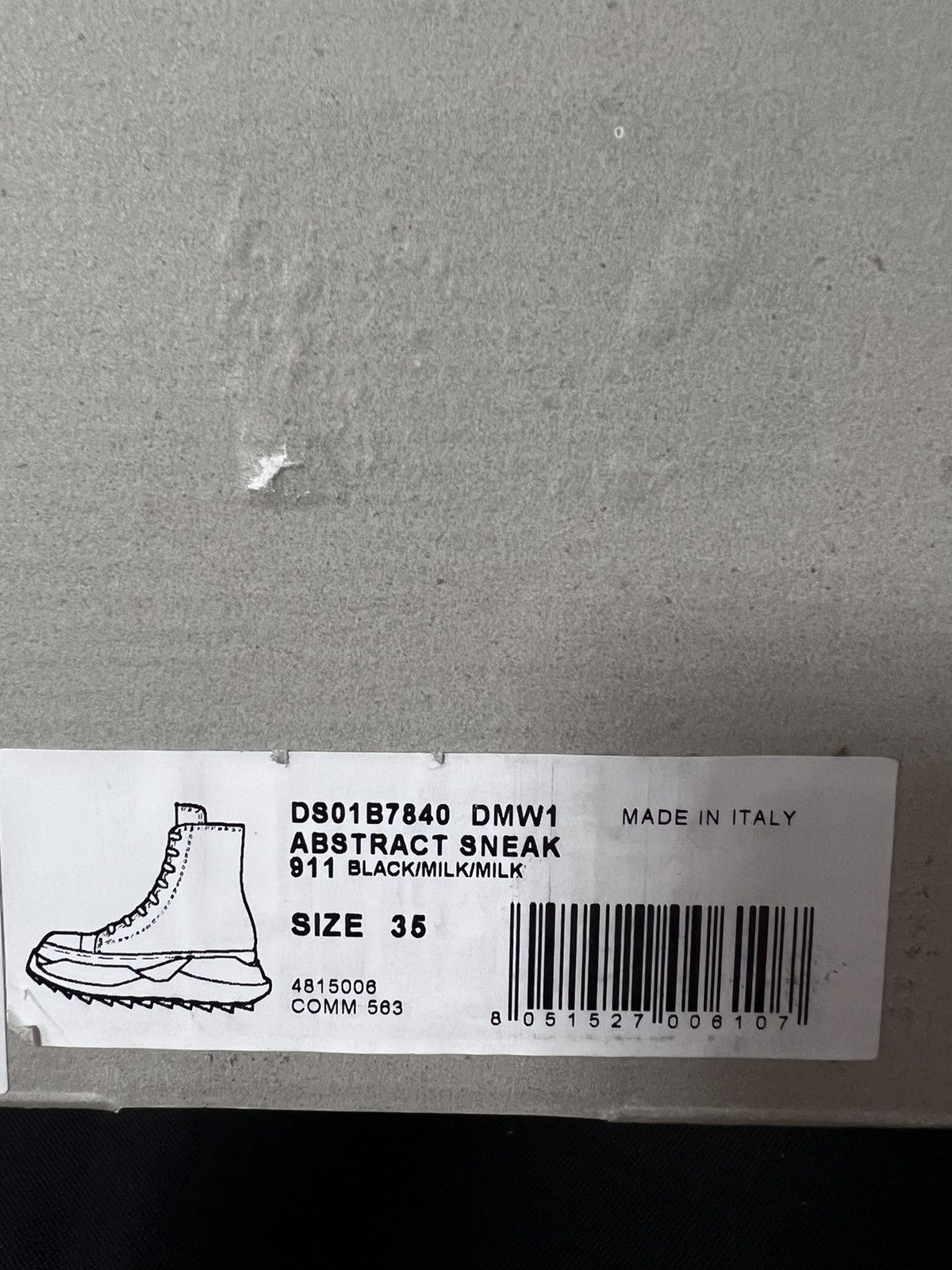 Rick Owens Drkshdw Rick owens drkshdw jumbo laces ramones abstract sneakers Size US 5 / IT 35 - 12 Thumbnail
