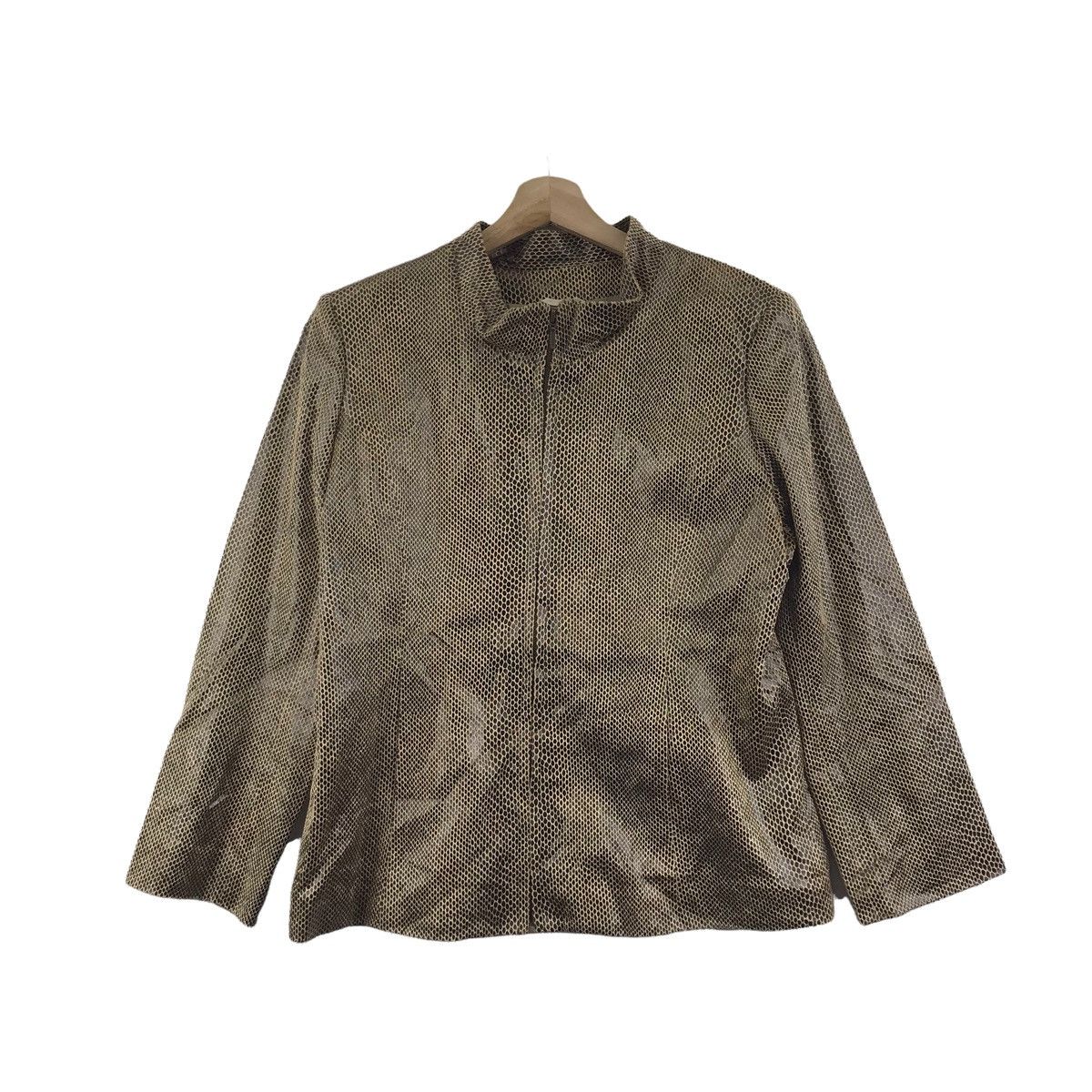 Japanese Brand CASHALANE Snake Skin Japanese Brand Coat Jacket Size US S / EU 44-46 / 1 - 1 Thumbnail