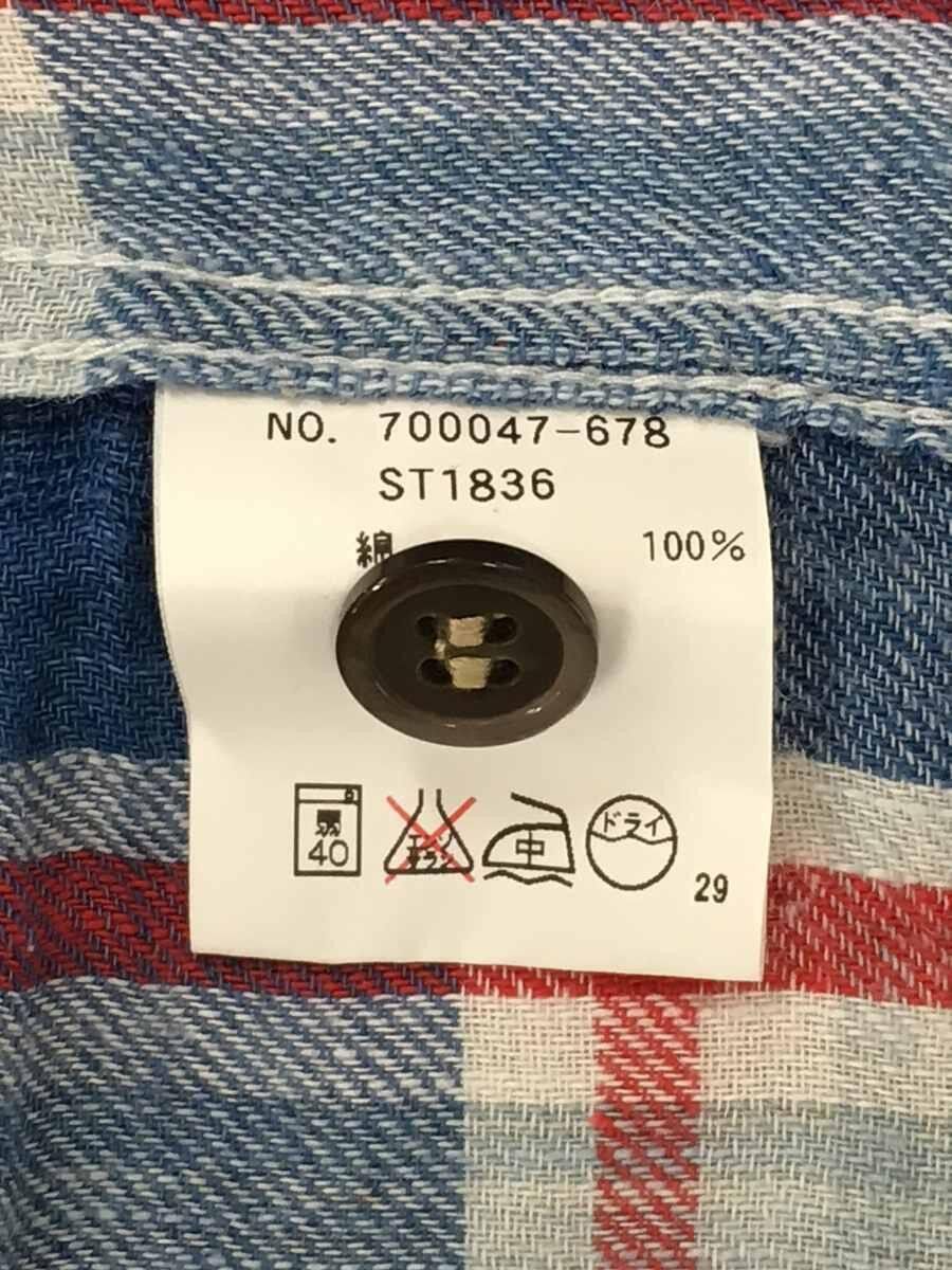 Blue Blue Japan Short sleeved check shirt Size US S / EU 44-46 / 1 - 5 Thumbnail