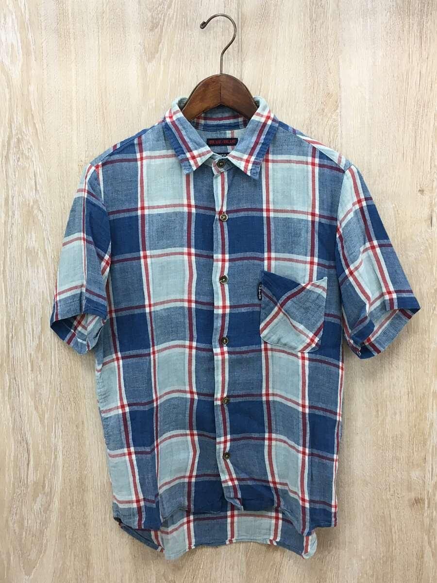 Blue Blue Japan Short sleeved check shirt Size US S / EU 44-46 / 1 - 1 Thumbnail