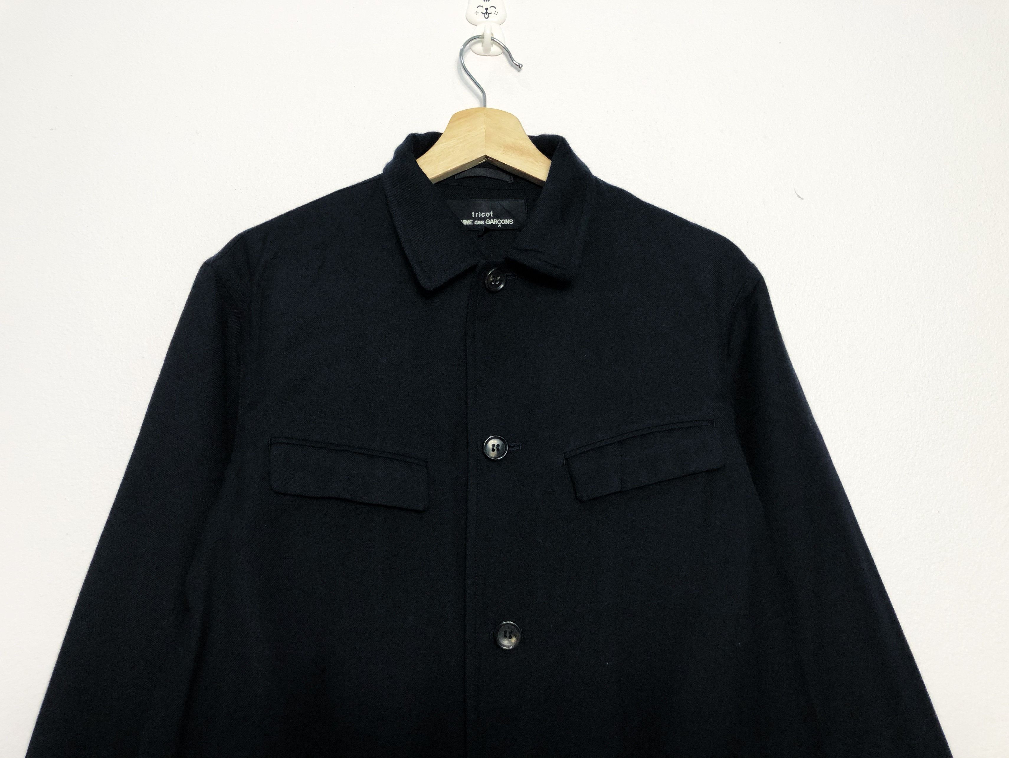 Comme des Garcons Rare Comme Des Garcons Tricots Wool Button Jacket Size US S / EU 44-46 / 1 - 2 Thumbnail