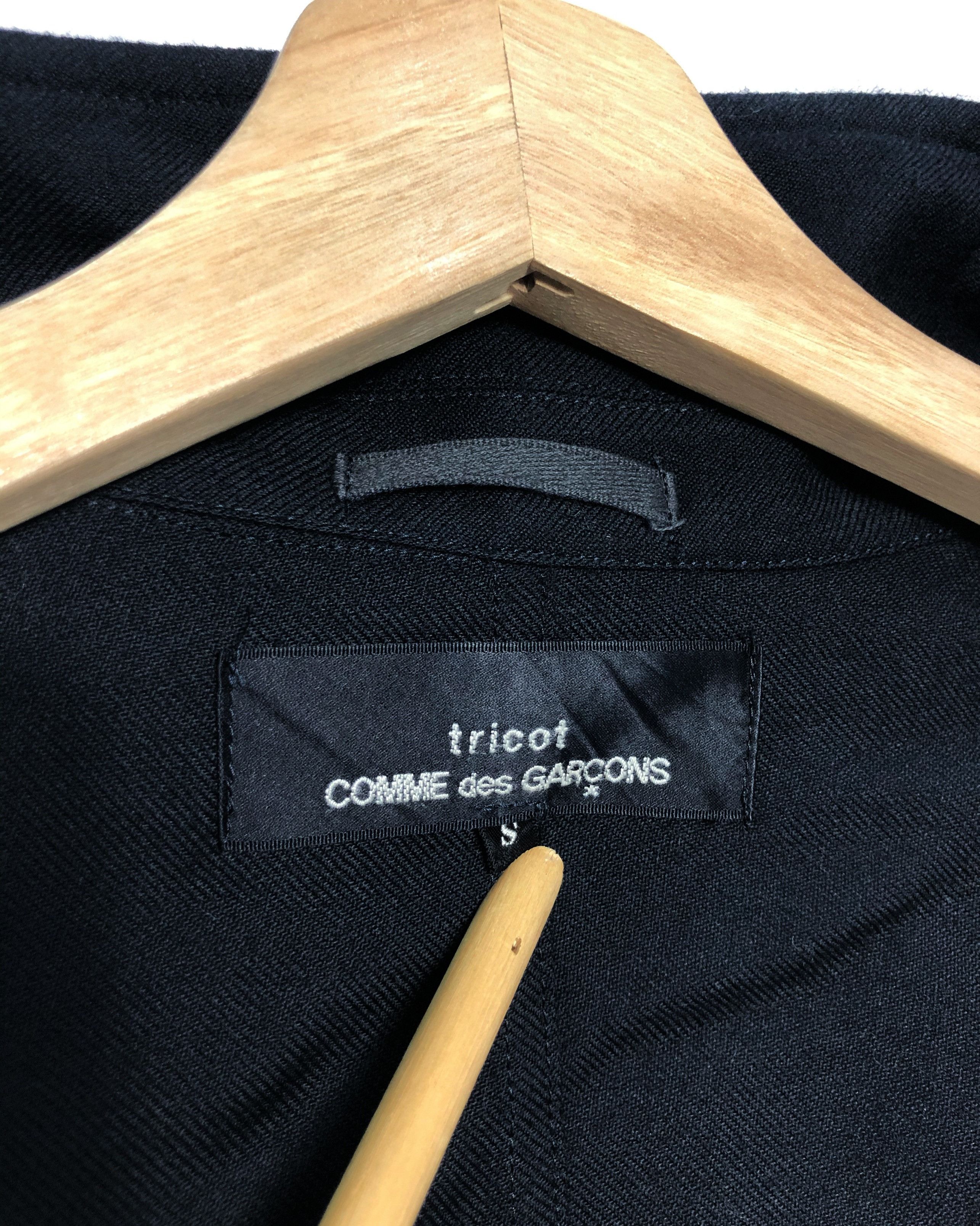 Comme des Garcons Rare Comme Des Garcons Tricots Wool Button Jacket Size US S / EU 44-46 / 1 - 9 Thumbnail