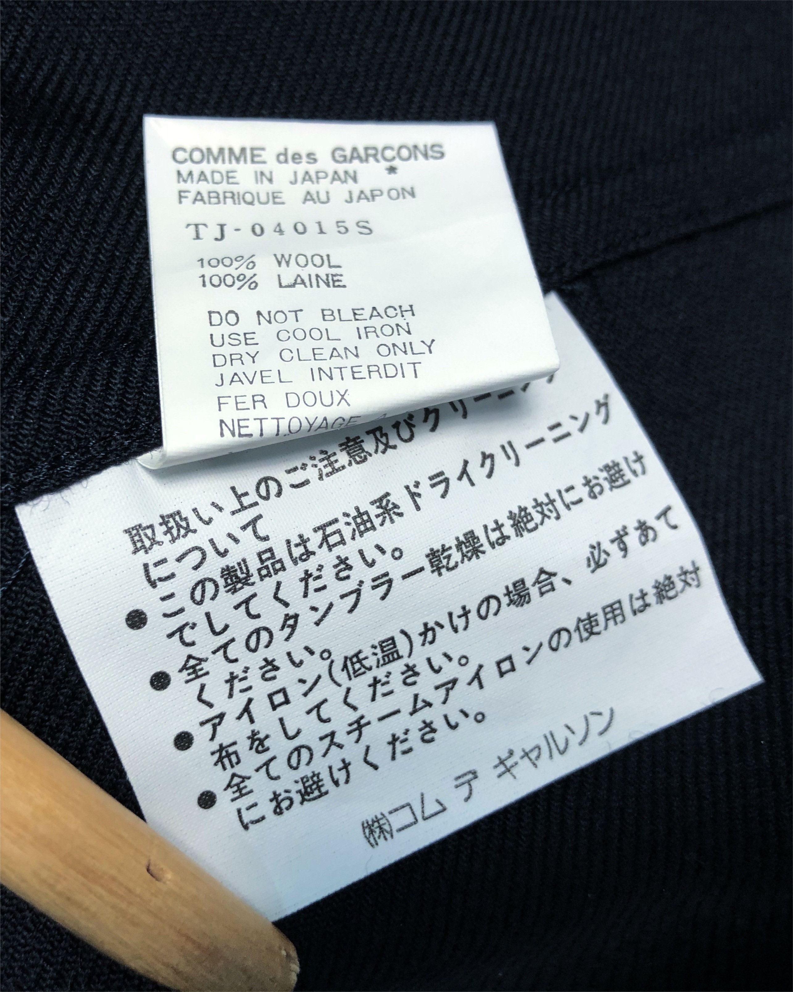 Comme des Garcons Rare Comme Des Garcons Tricots Wool Button Jacket Size US S / EU 44-46 / 1 - 12 Thumbnail