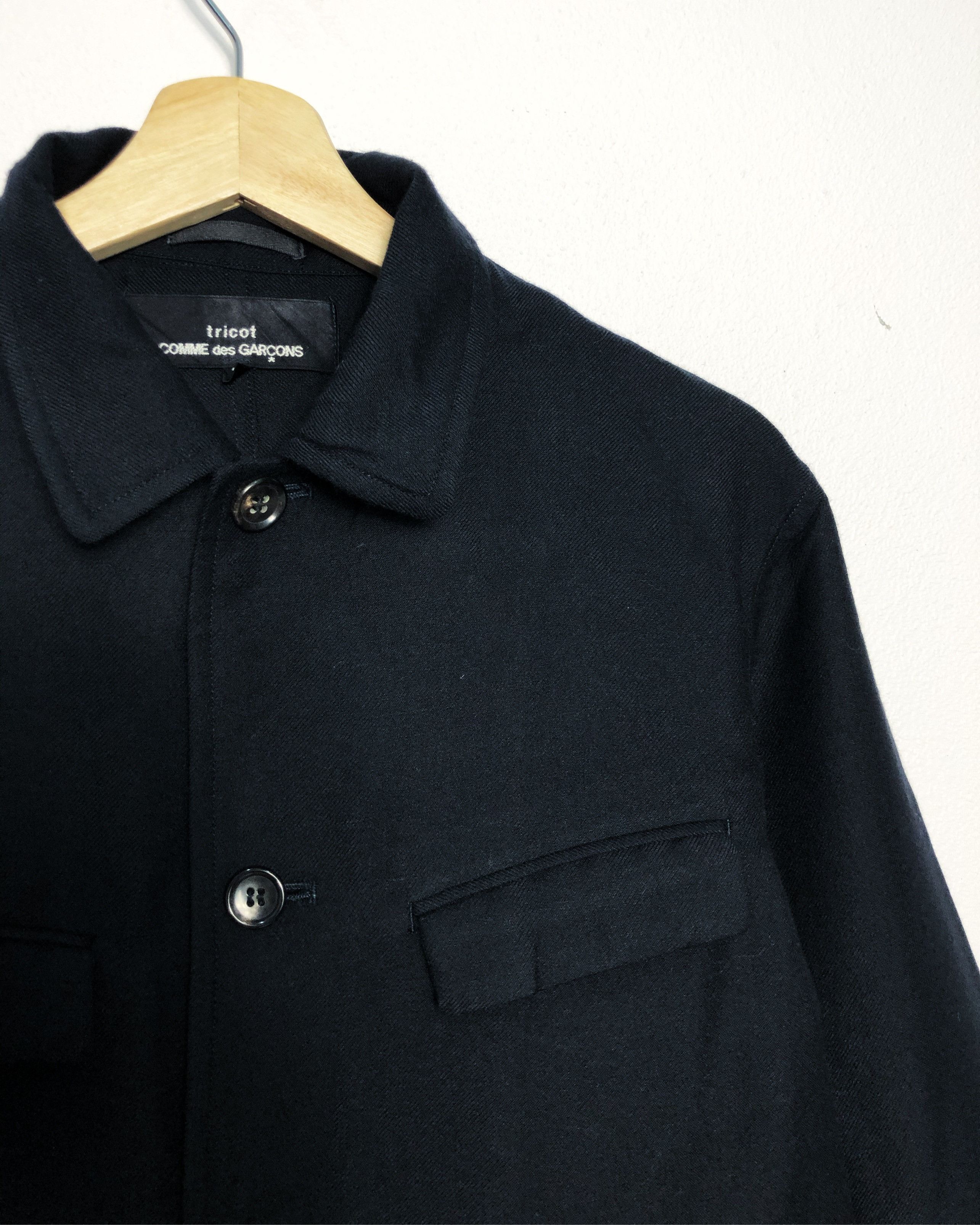Comme des Garcons Rare Comme Des Garcons Tricots Wool Button Jacket Size US S / EU 44-46 / 1 - 3 Thumbnail
