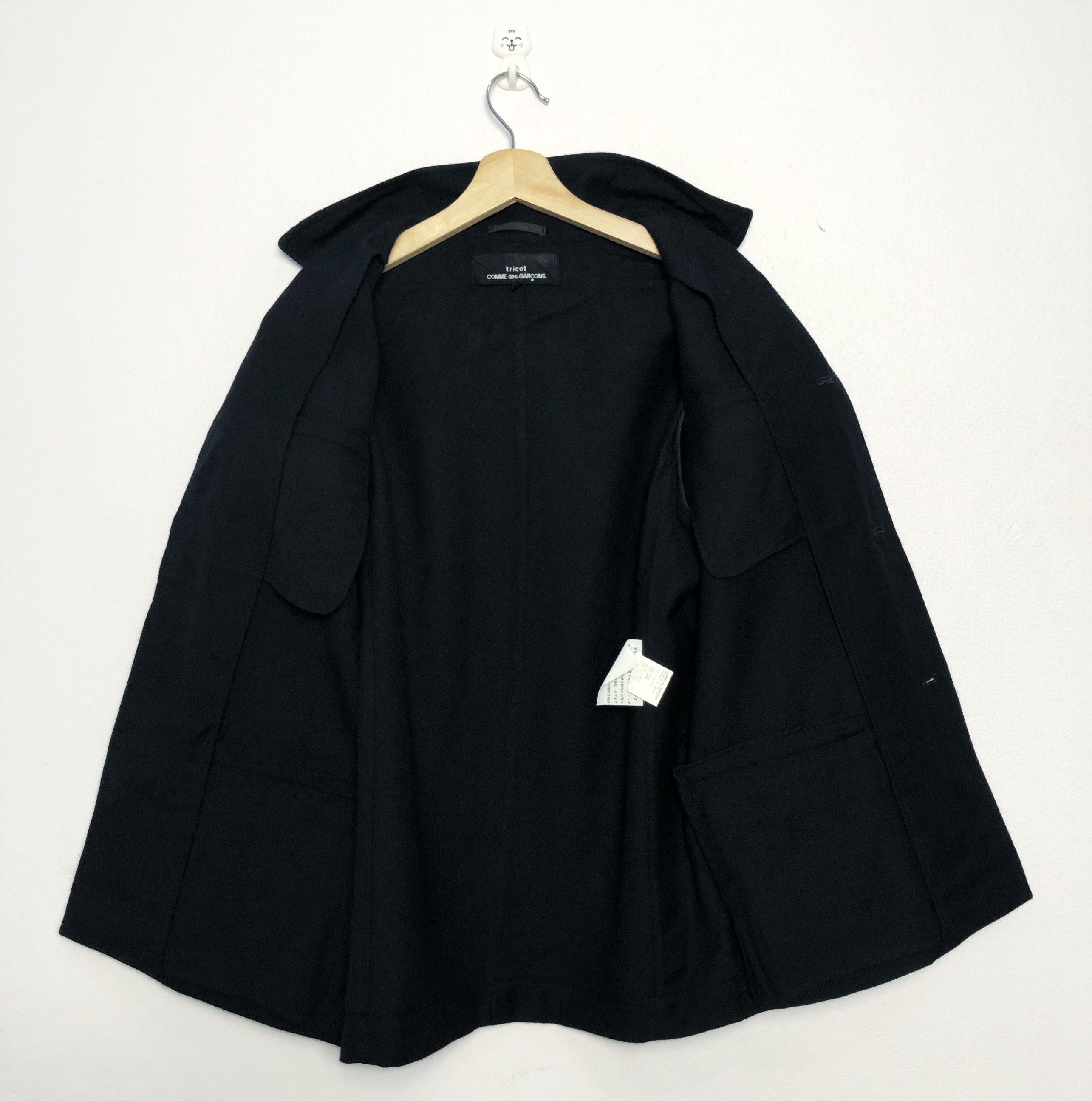 Comme des Garcons Rare Comme Des Garcons Tricots Wool Button Jacket Size US S / EU 44-46 / 1 - 8 Thumbnail