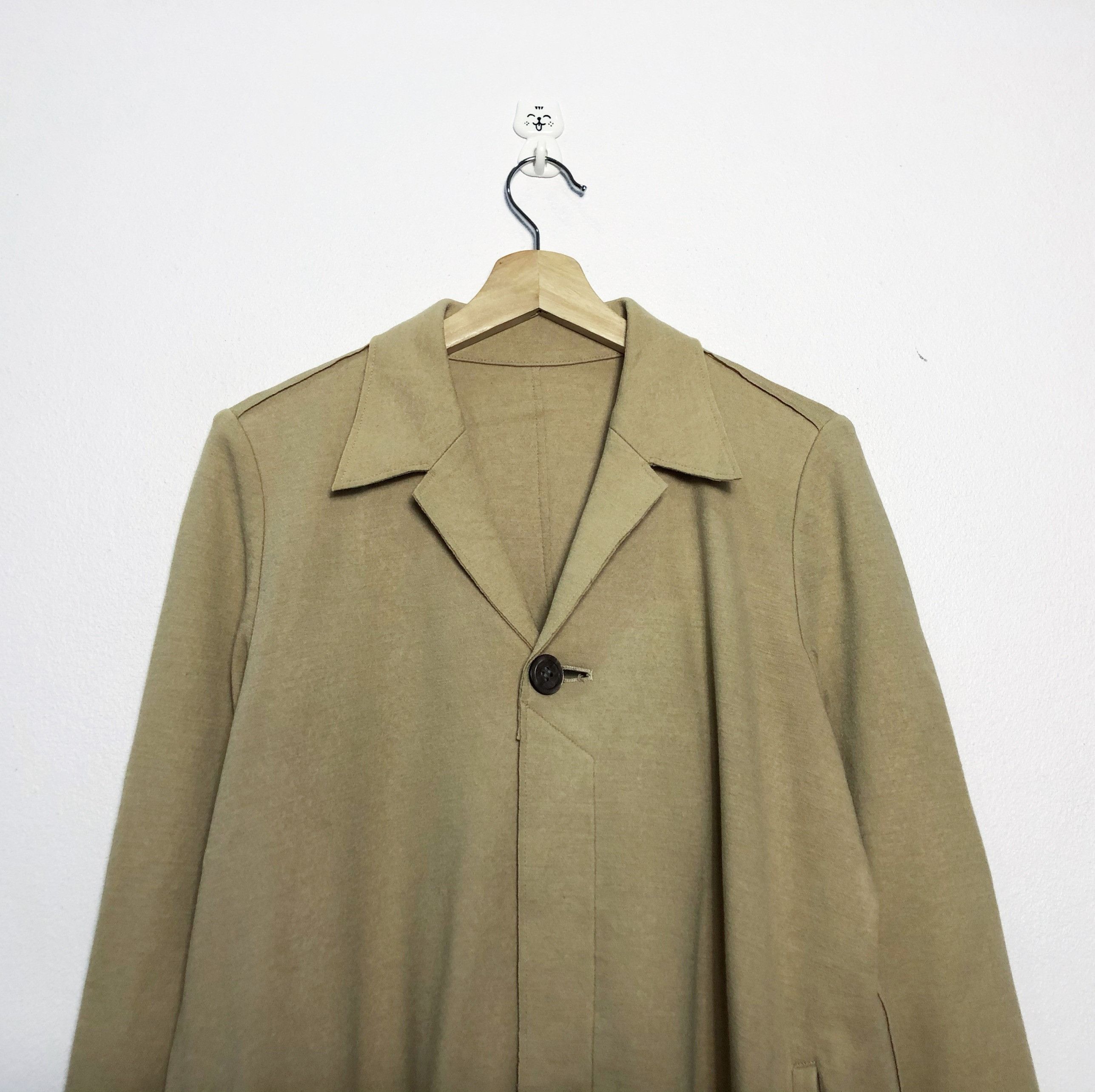 Issey Miyake Rare Issey Miyake Sunao Kuwahara IS Wool Jacket Coat Size US M / EU 48-50 / 2 - 3 Thumbnail