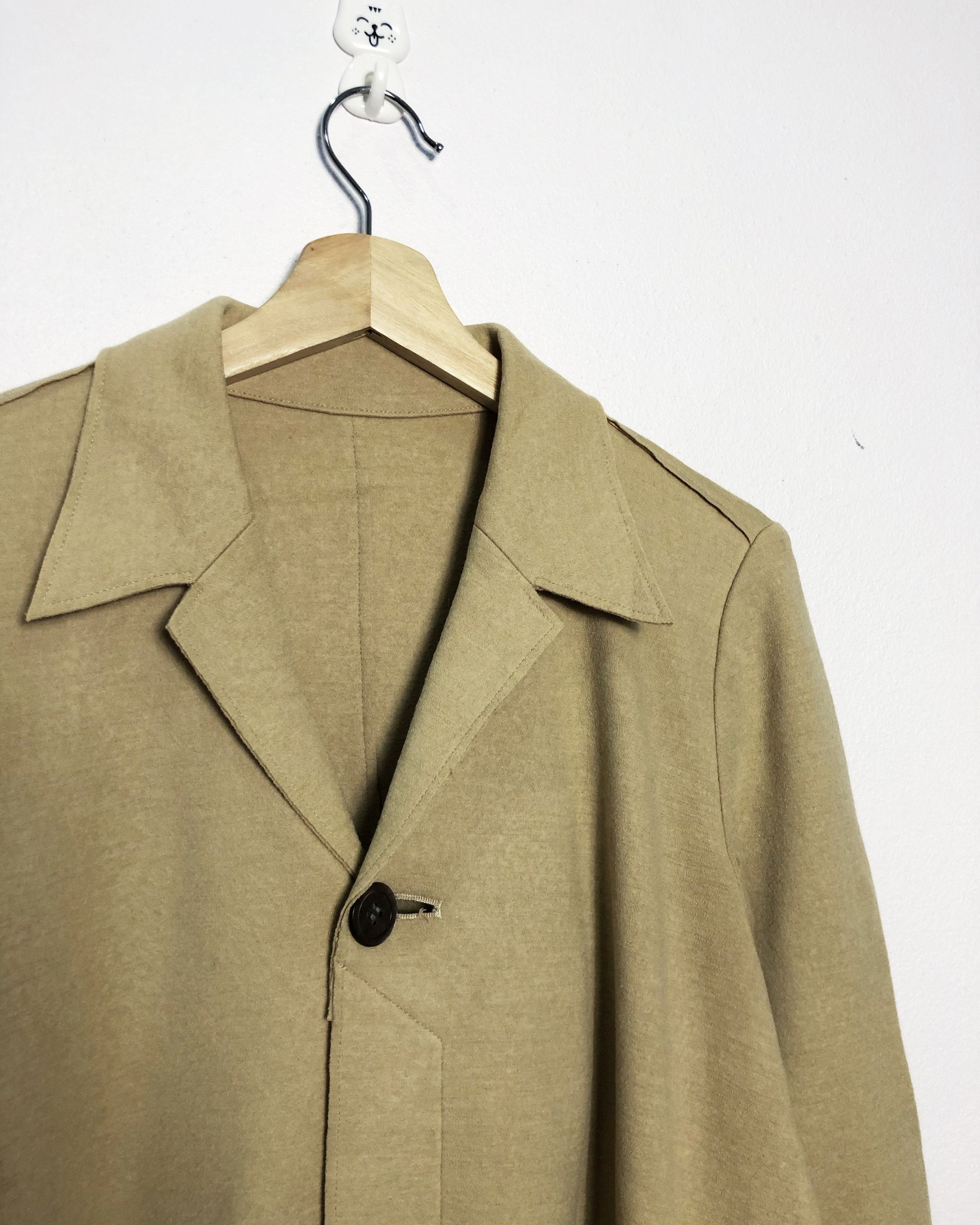 Issey Miyake Rare Issey Miyake Sunao Kuwahara IS Wool Jacket Coat Size US M / EU 48-50 / 2 - 4 Thumbnail
