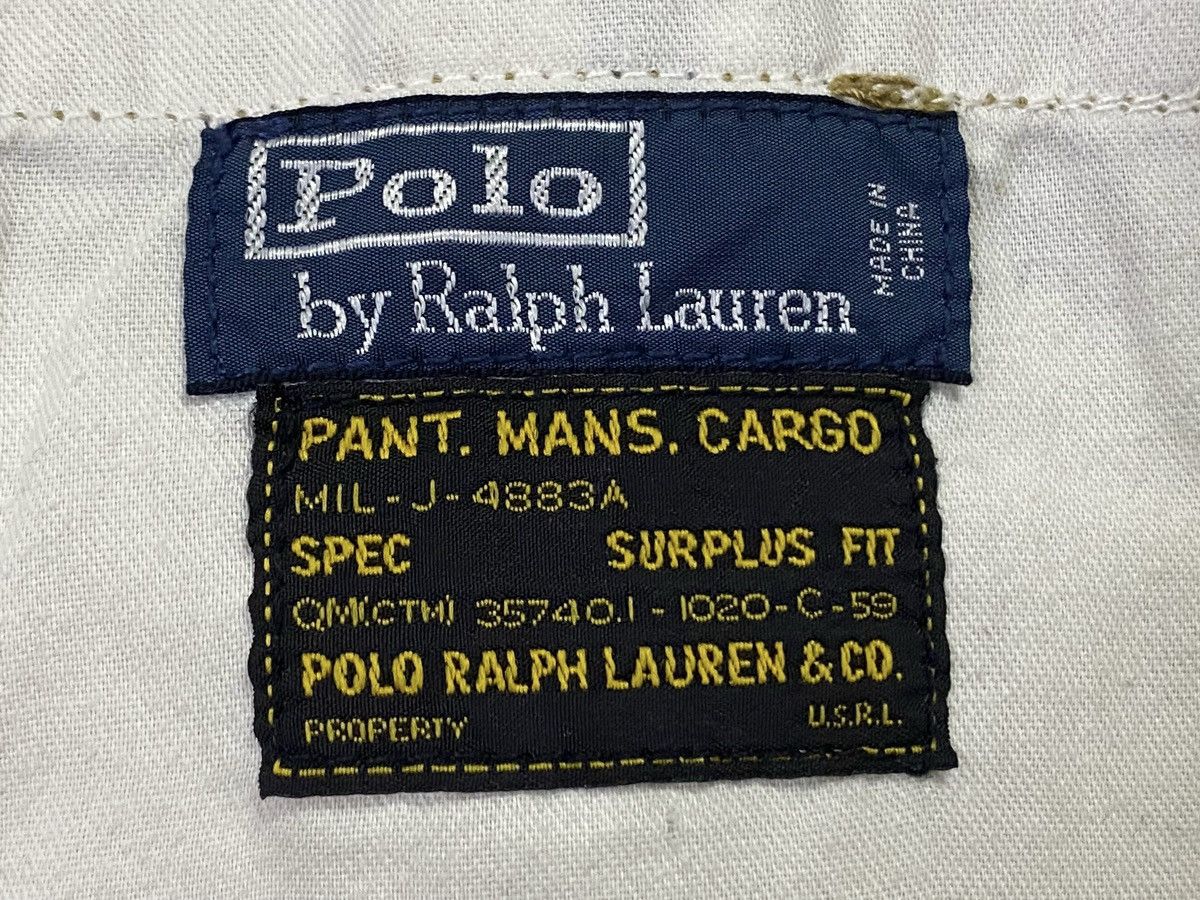 Polo Ralph Lauren × Ralph Lauren Vintage Polo By Ralph Lauren Tactical Cargo Pants Size US 33 - 11 Thumbnail