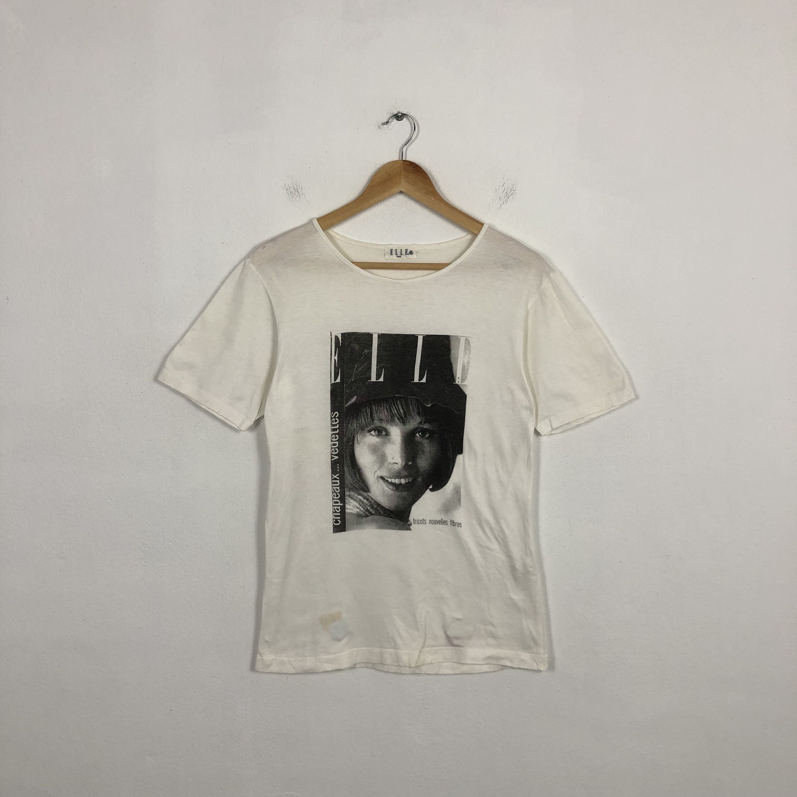 Japanese Brand Vintage Elle Model Style Tshirt Size US S / EU 44-46 / 1 - 1 Thumbnail