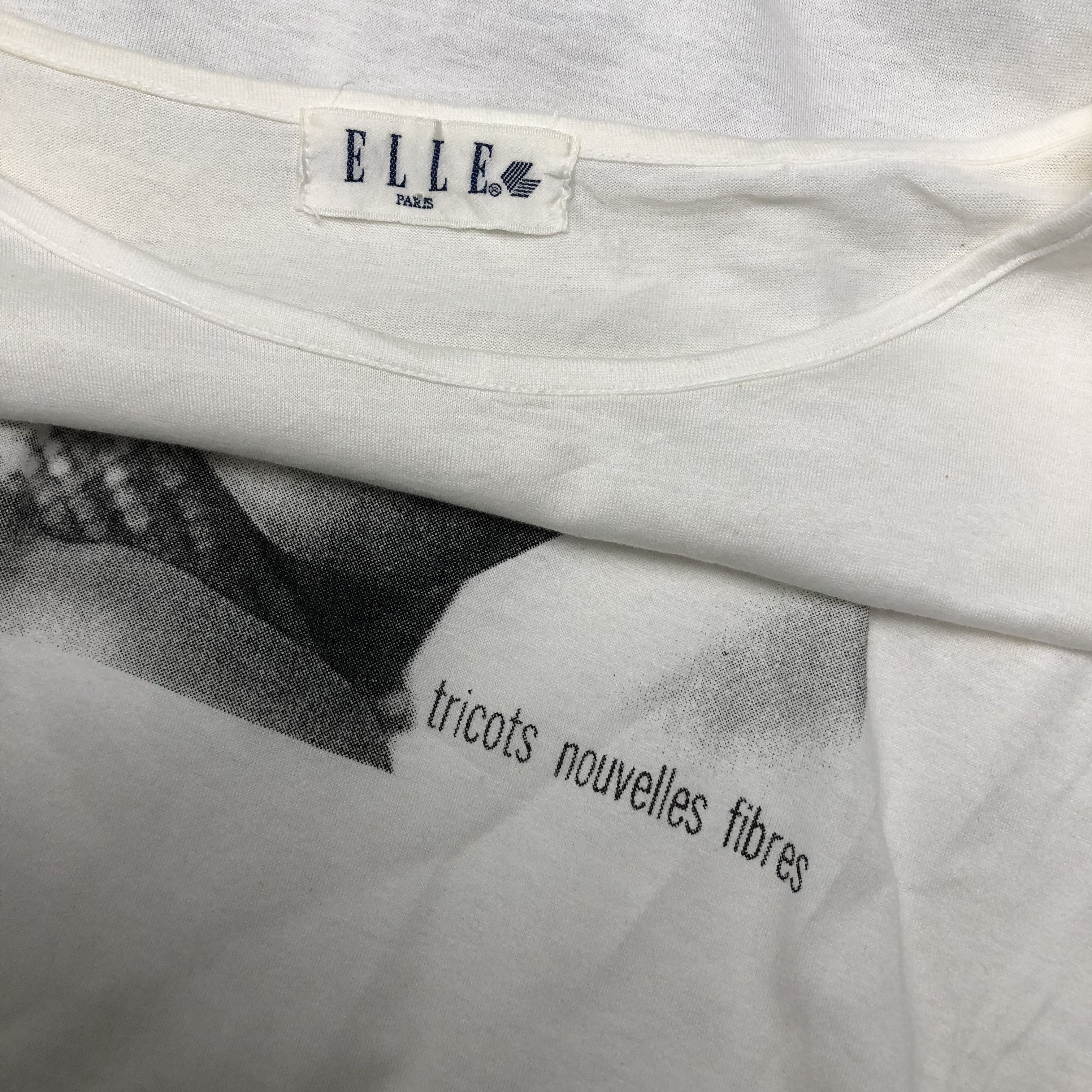 Japanese Brand Vintage Elle Model Style Tshirt Size US S / EU 44-46 / 1 - 5 Thumbnail