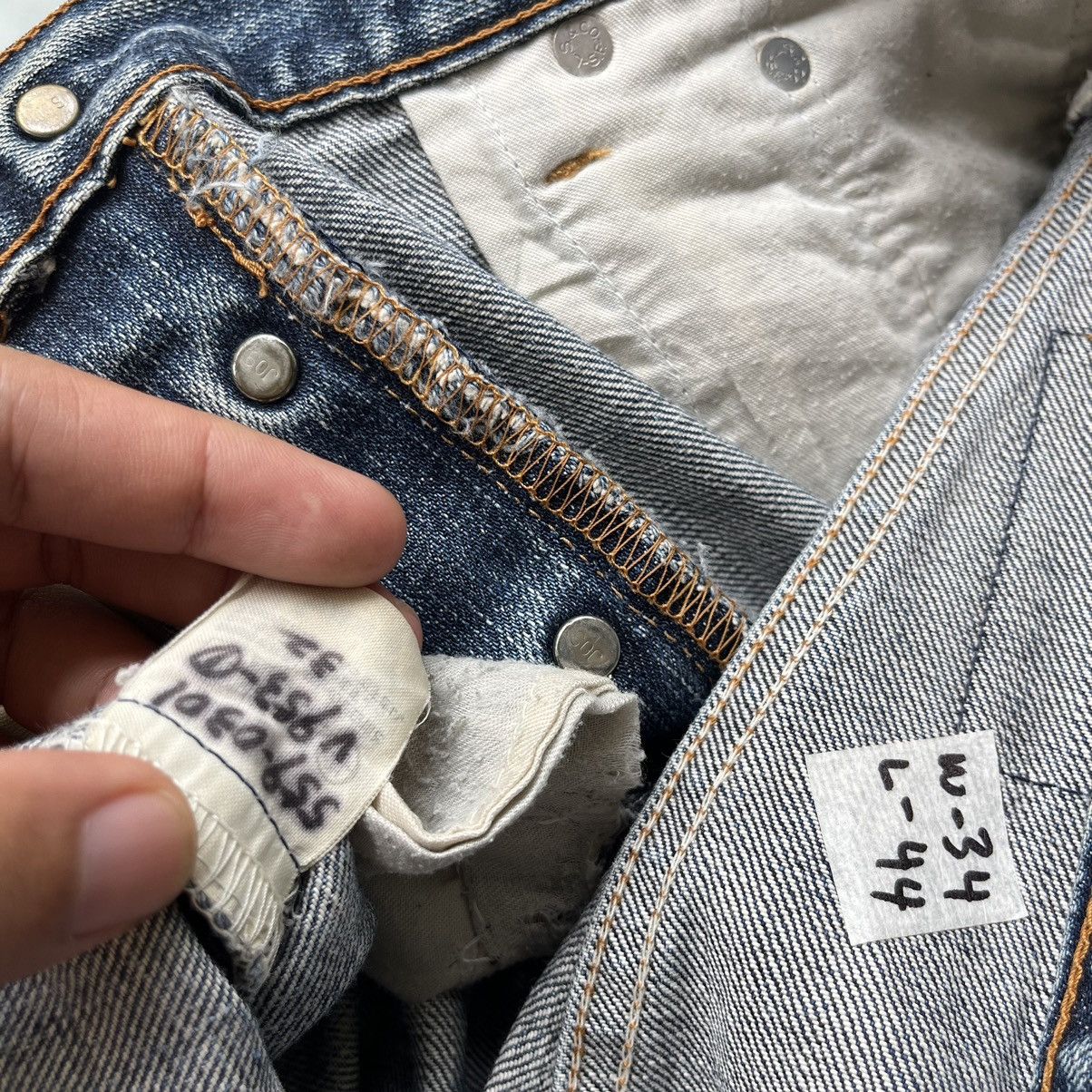 Levi's × Levi's Vintage Clothing Vintage Levis 559 Distressed Faded Blue Baggy Jeans Size US 34 / EU 50 - 11 Thumbnail