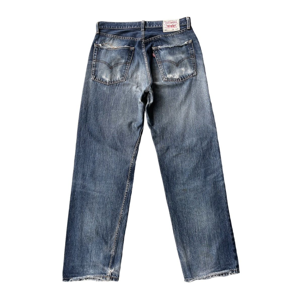 Levi's × Levi's Vintage Clothing Vintage Levis 559 Distressed Faded Blue Baggy Jeans Size US 34 / EU 50 - 1 Thumbnail
