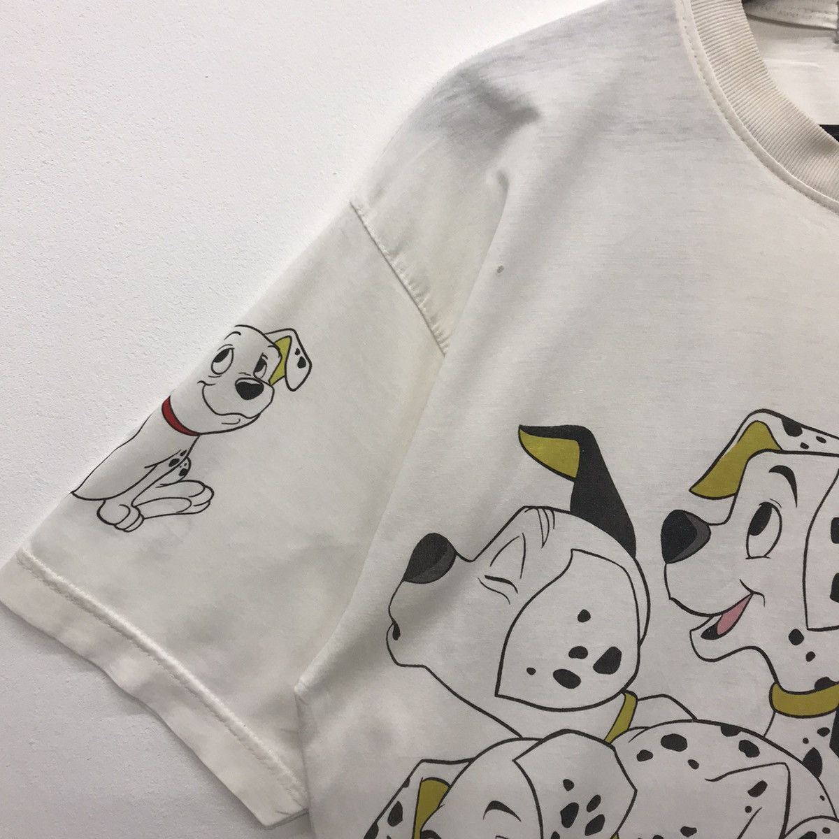 Cartoon Network × Vintage Rare!! Crazy T-shirt 101 Dalmatians Puppies Graphic!! Size US XL / EU 56 / 4 - 6 Thumbnail