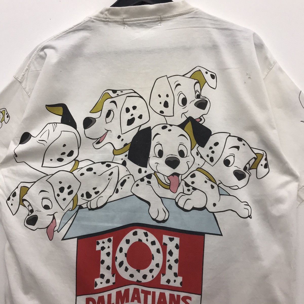 Cartoon Network × Vintage Rare!! Crazy T-shirt 101 Dalmatians Puppies Graphic!! Size US XL / EU 56 / 4 - 13 Thumbnail