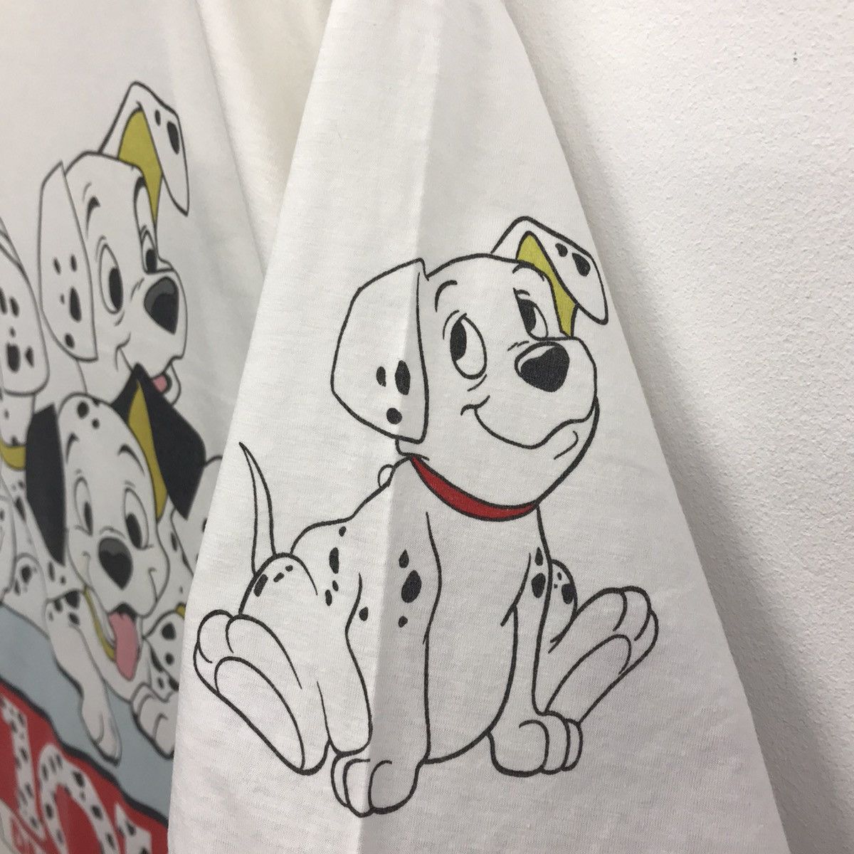 Cartoon Network × Vintage Rare!! Crazy T-shirt 101 Dalmatians Puppies Graphic!! Size US XL / EU 56 / 4 - 9 Thumbnail