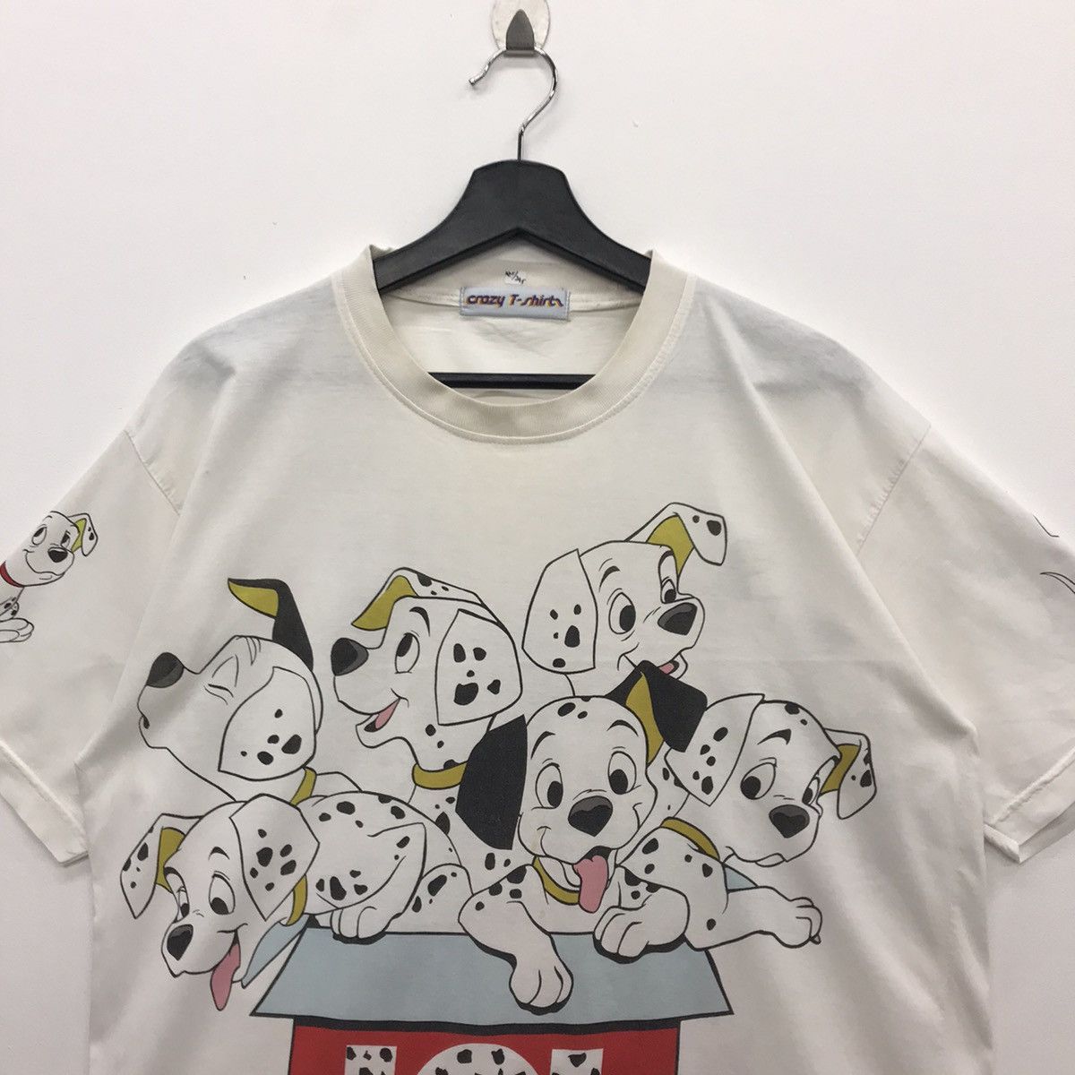Cartoon Network × Vintage Rare!! Crazy T-shirt 101 Dalmatians Puppies Graphic!! Size US XL / EU 56 / 4 - 3 Thumbnail