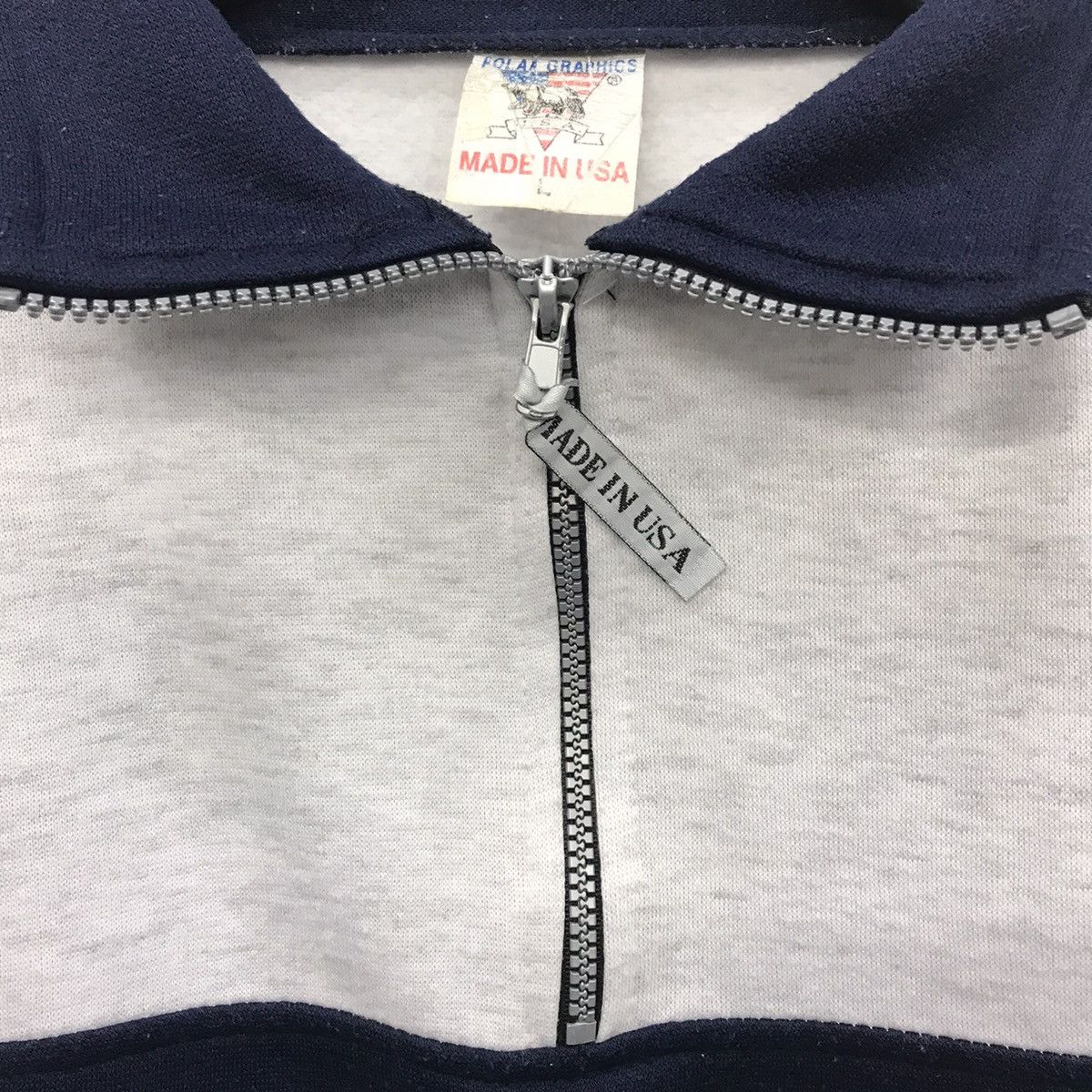 Vintage Rare!! Vintage Alaska The Last Frontier Half Zipper Size US L / EU 52-54 / 3 - 13 Thumbnail