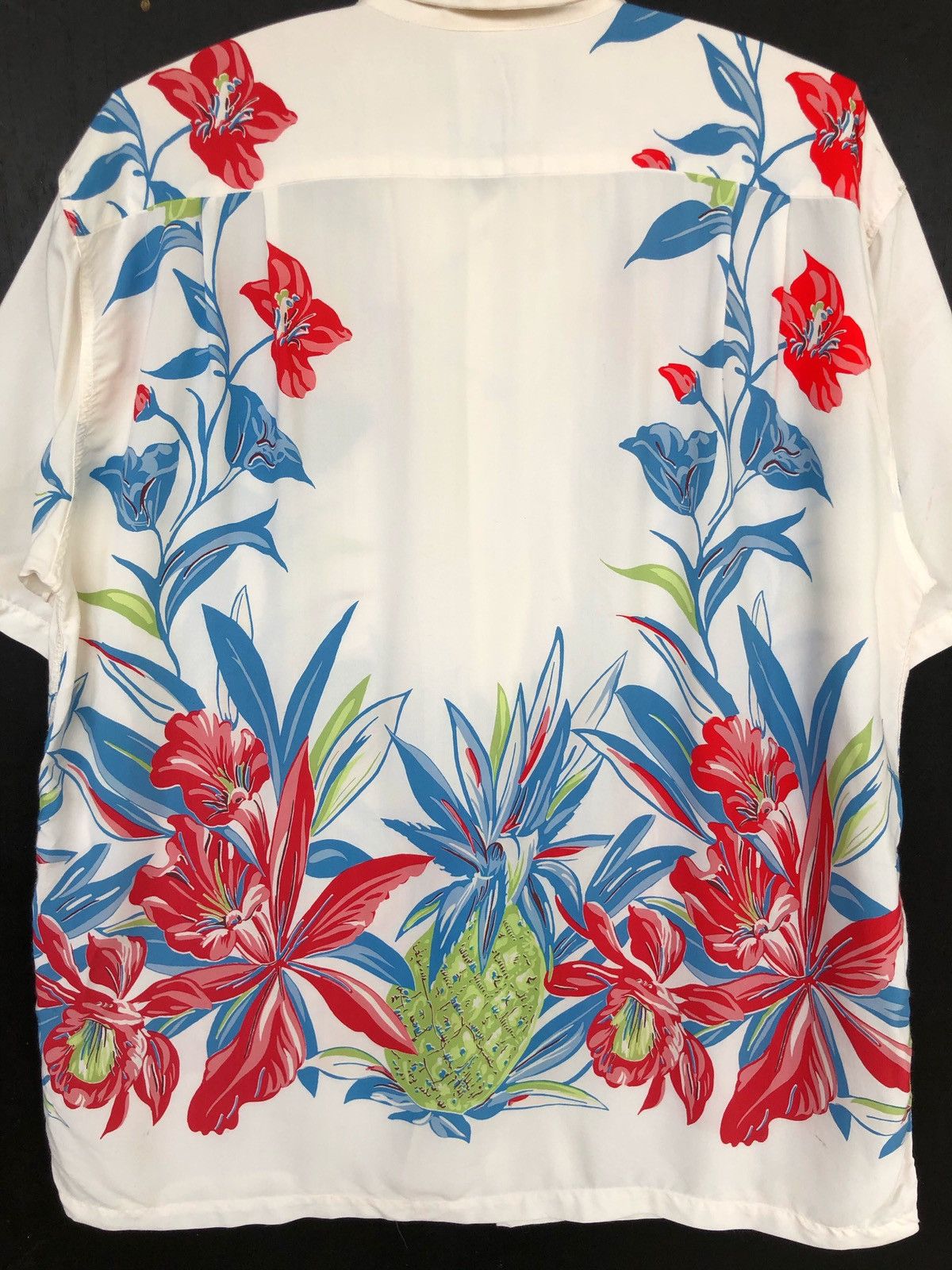 Sun Surf OG Duke Kahanamoku Toyo Ent Floral Rayon Hawaiian Shirt Size US XL / EU 56 / 4 - 6 Thumbnail