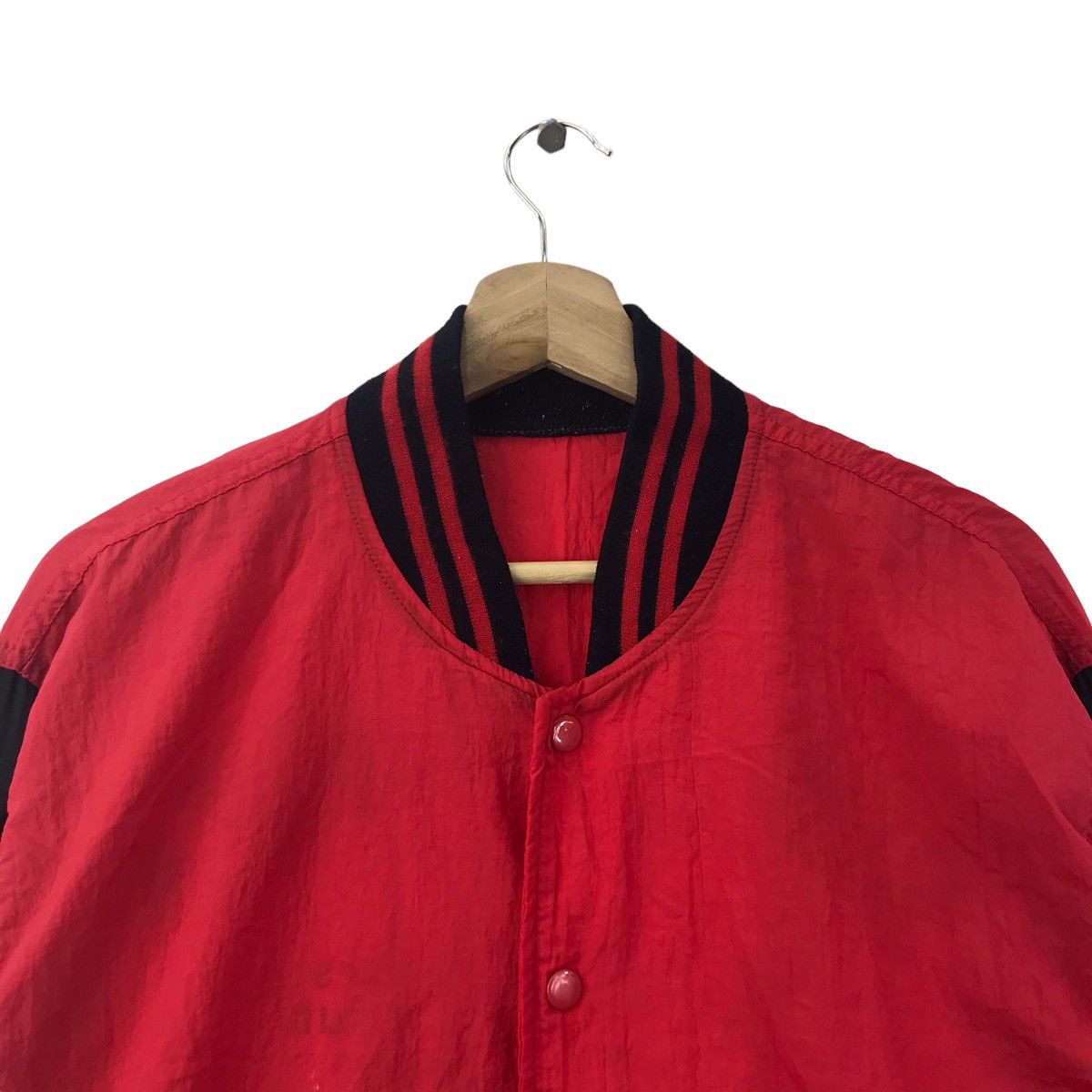 Vintage SUPER NIKKA CLUB Coach Varsity Red Bomber Jacket Size US M / EU 48-50 / 2 - 4 Thumbnail