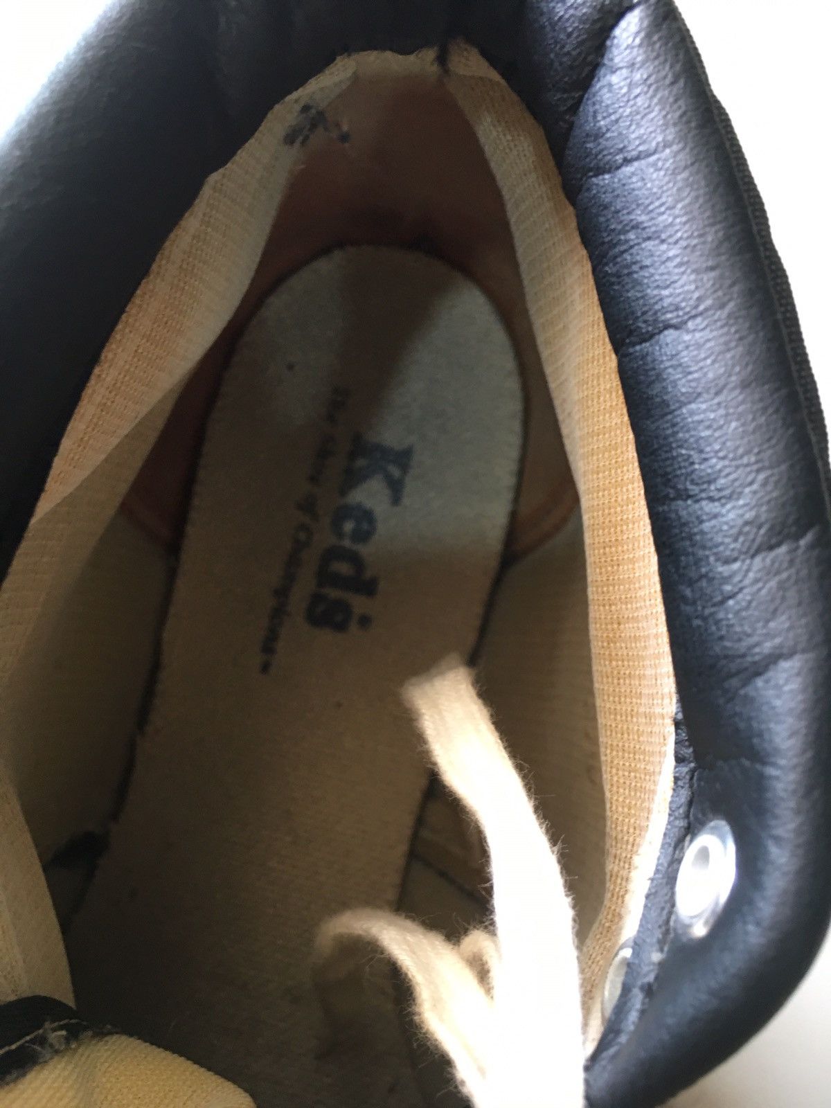 Keds vintage keds mid cut black nylon Size US 9.5 / EU 42-43 - 5 Thumbnail