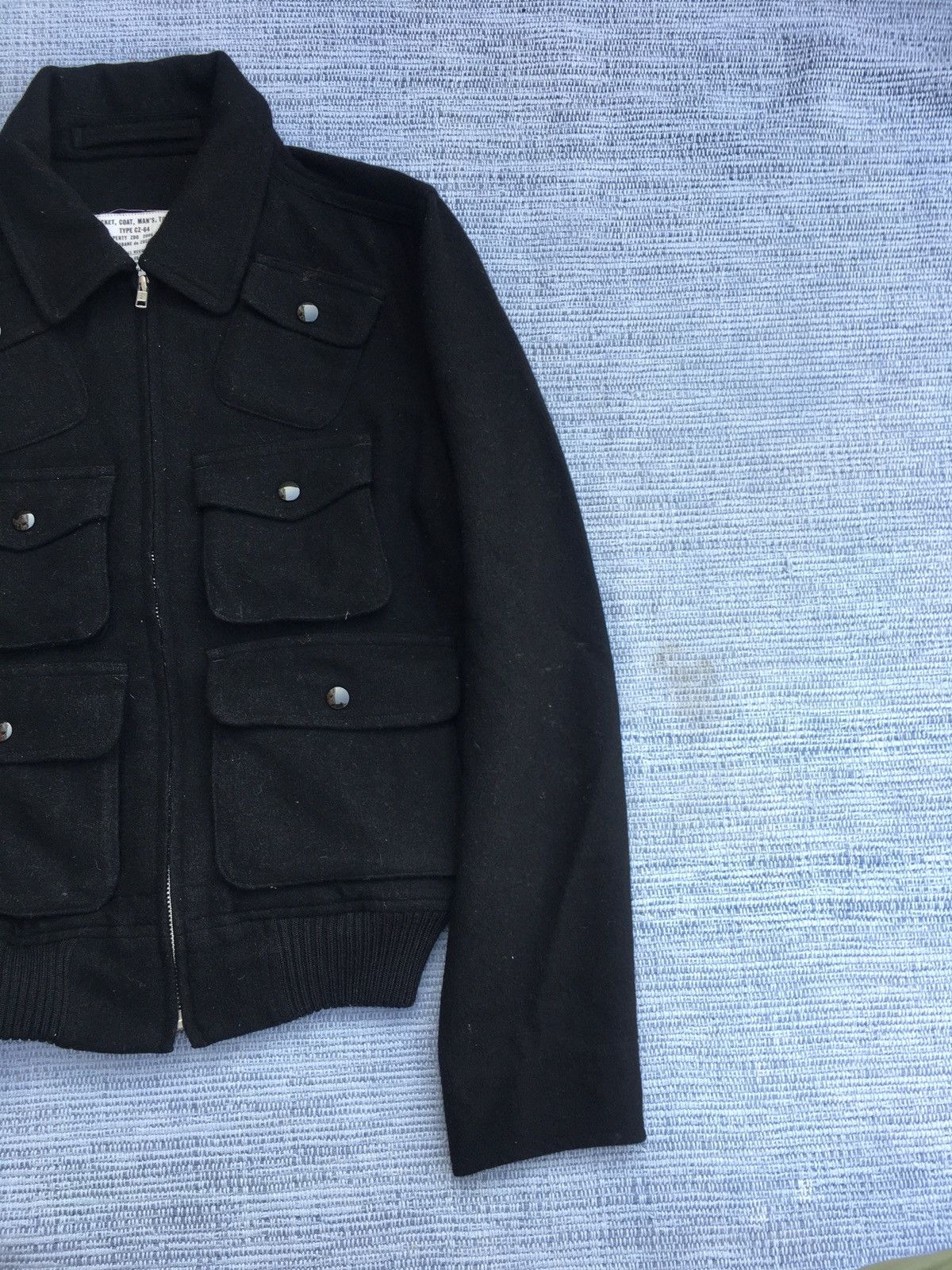 CABANE de ZUCCa black wool six pocket AW2006 Size US S / EU 44-46 / 1 - 3 Thumbnail