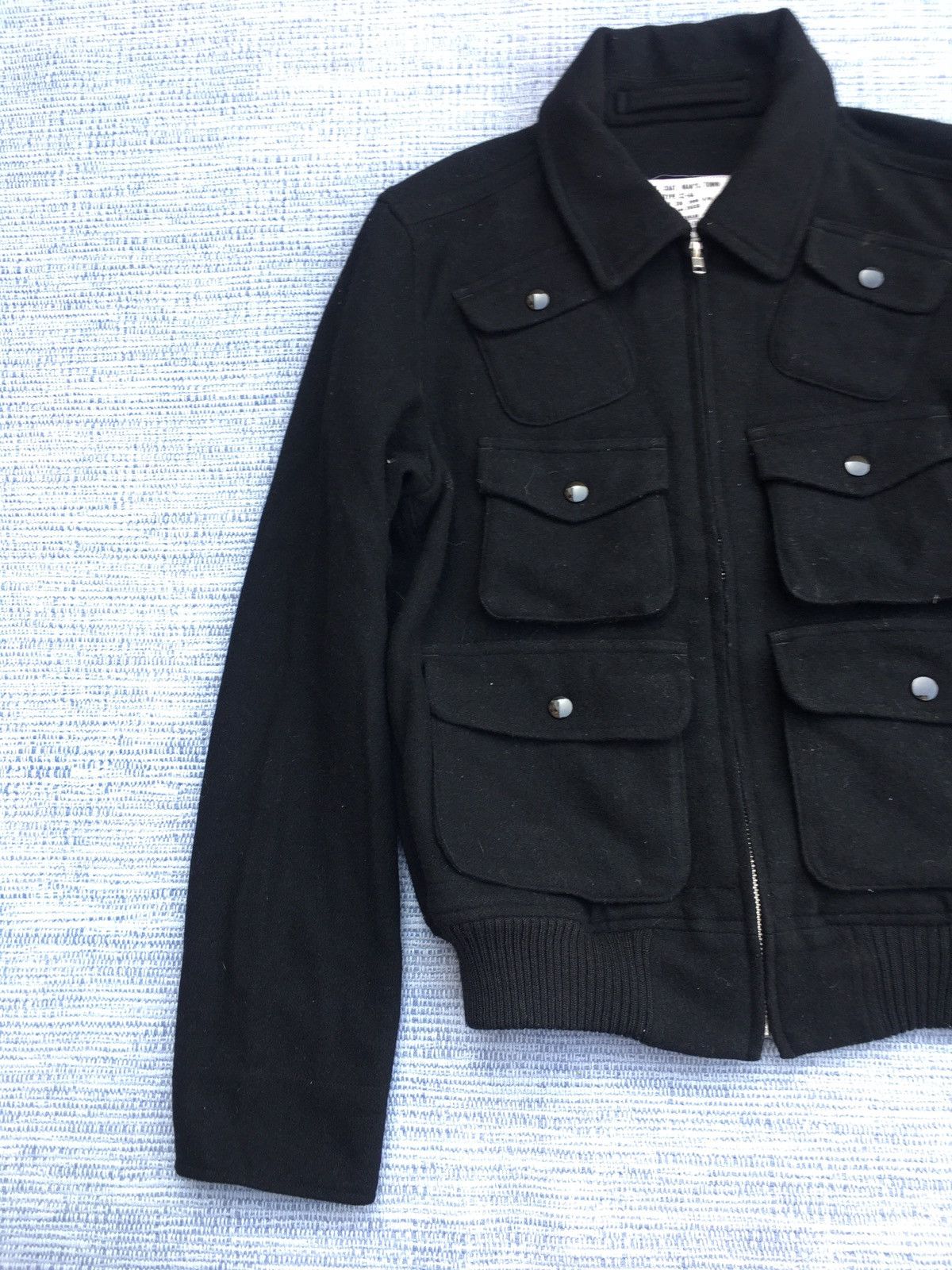 CABANE de ZUCCa black wool six pocket AW2006 Size US S / EU 44-46 / 1 - 4 Thumbnail