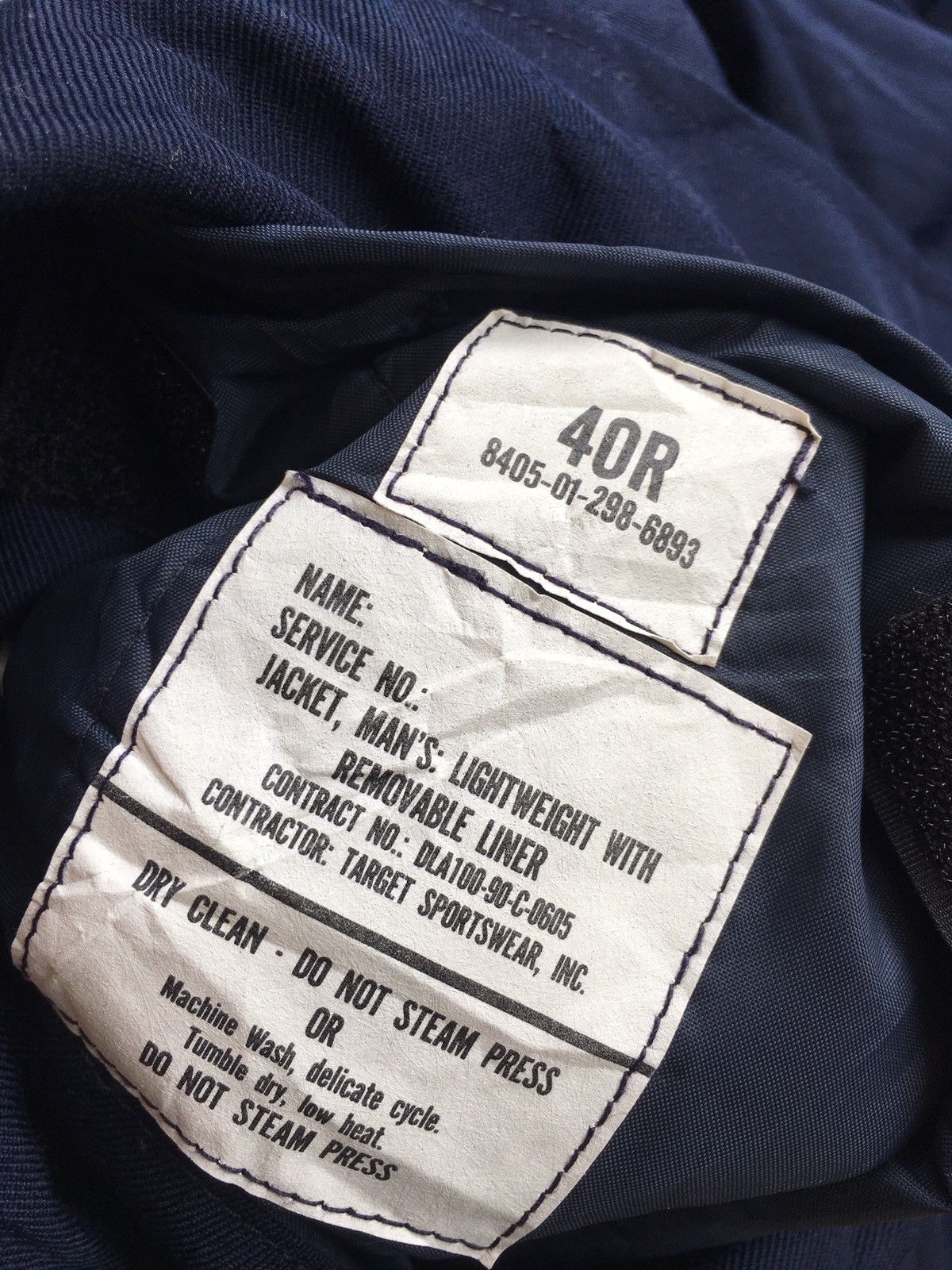 Vintage jacket, man’s : lightweight with removable liner Size US M / EU 48-50 / 2 - 2 Thumbnail