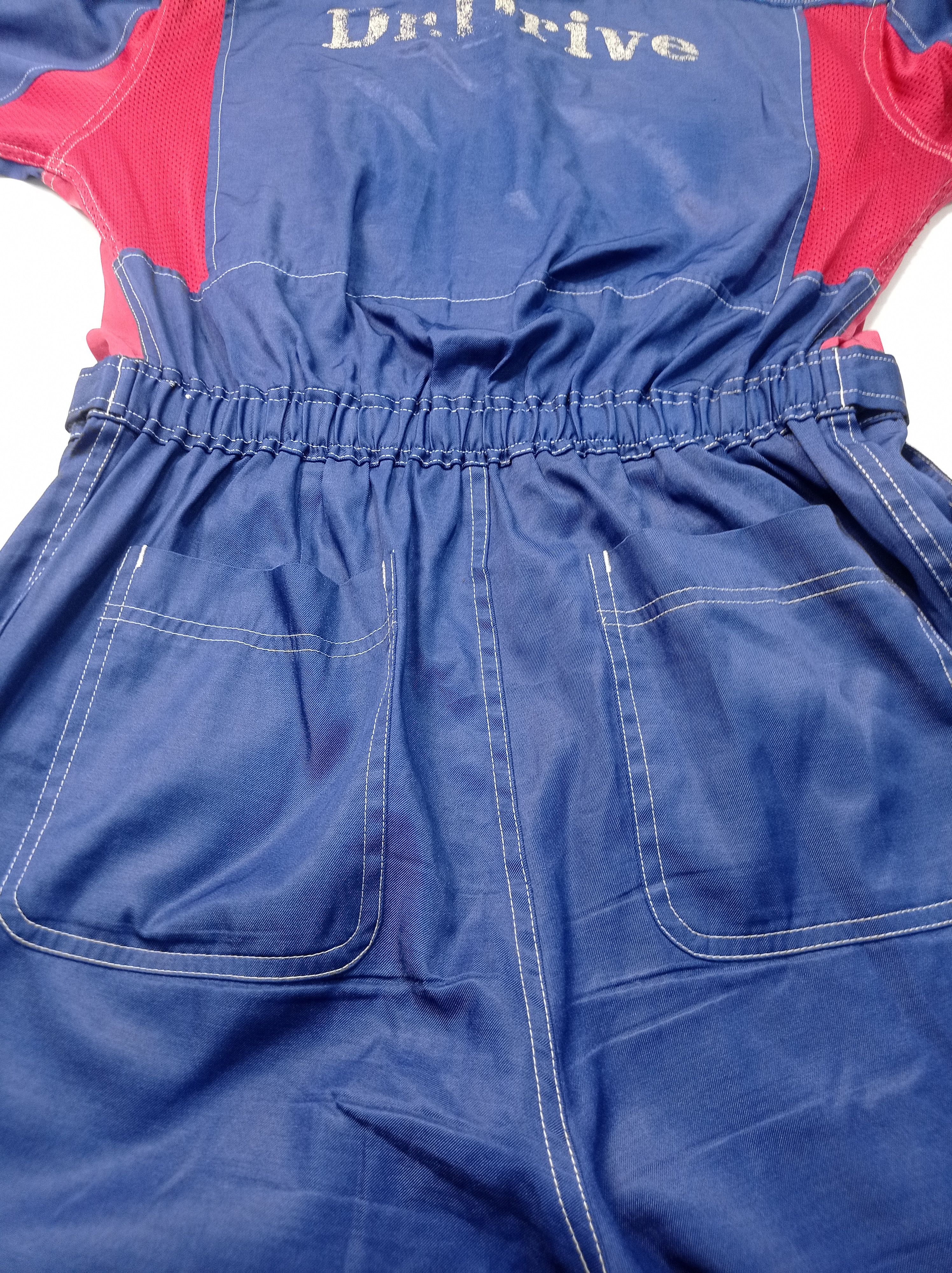 Japanese Brand Vintage Dr Drive Eneos Coverall Size US 31 - 8 Thumbnail