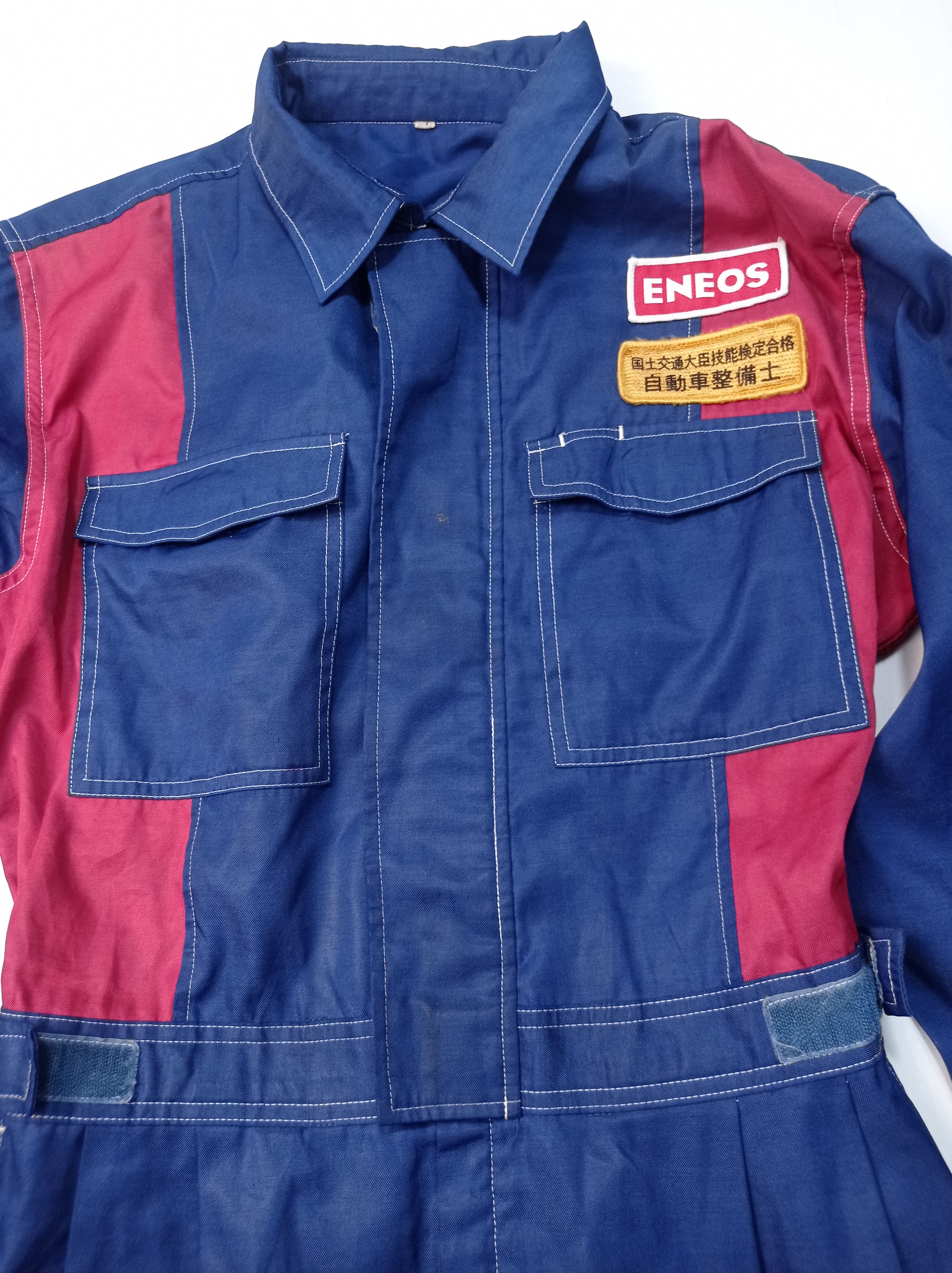 Japanese Brand Vintage Dr Drive Eneos Coverall Size US 31 - 6 Thumbnail