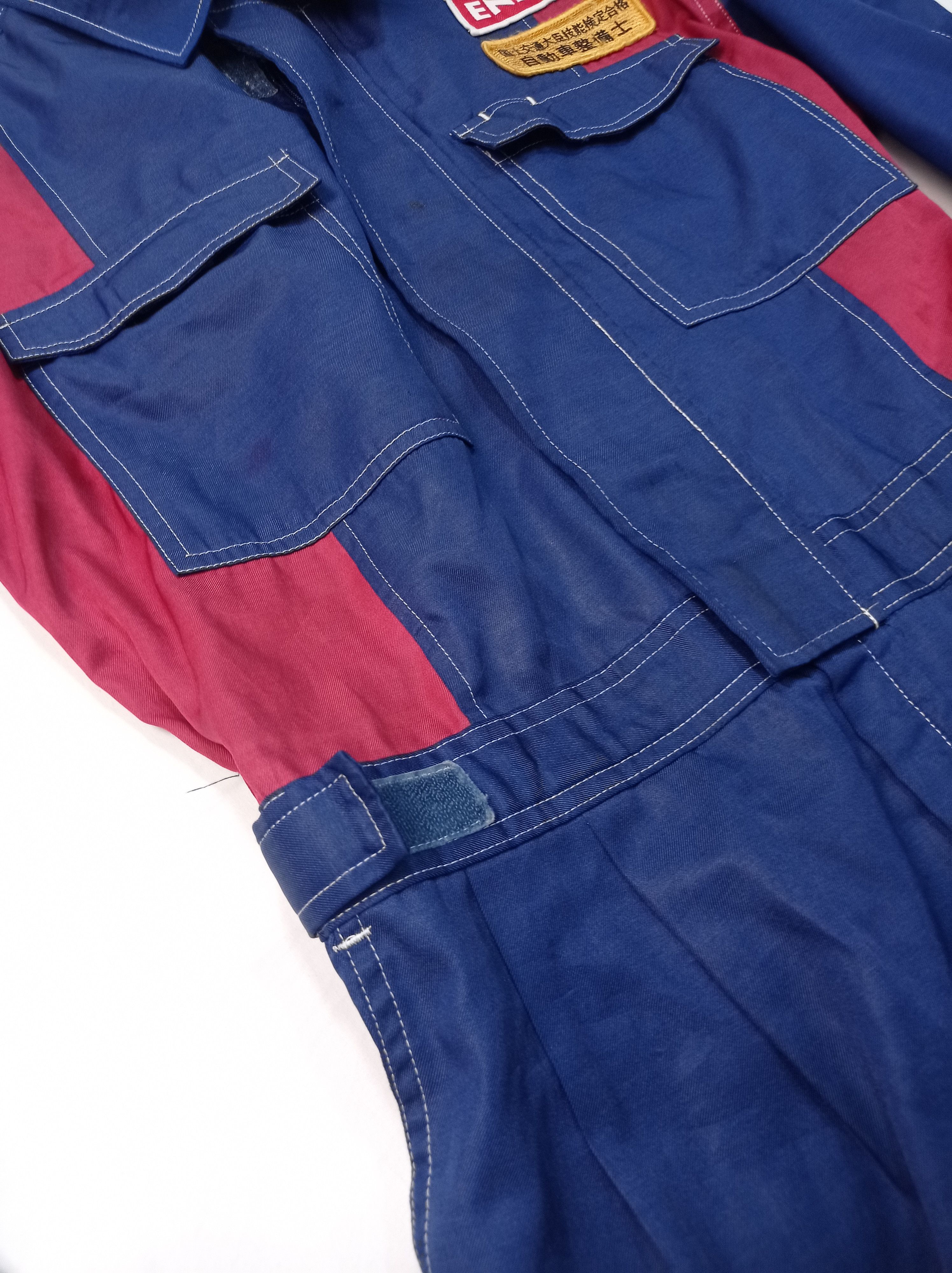 Japanese Brand Vintage Dr Drive Eneos Coverall Size US 31 - 10 Thumbnail