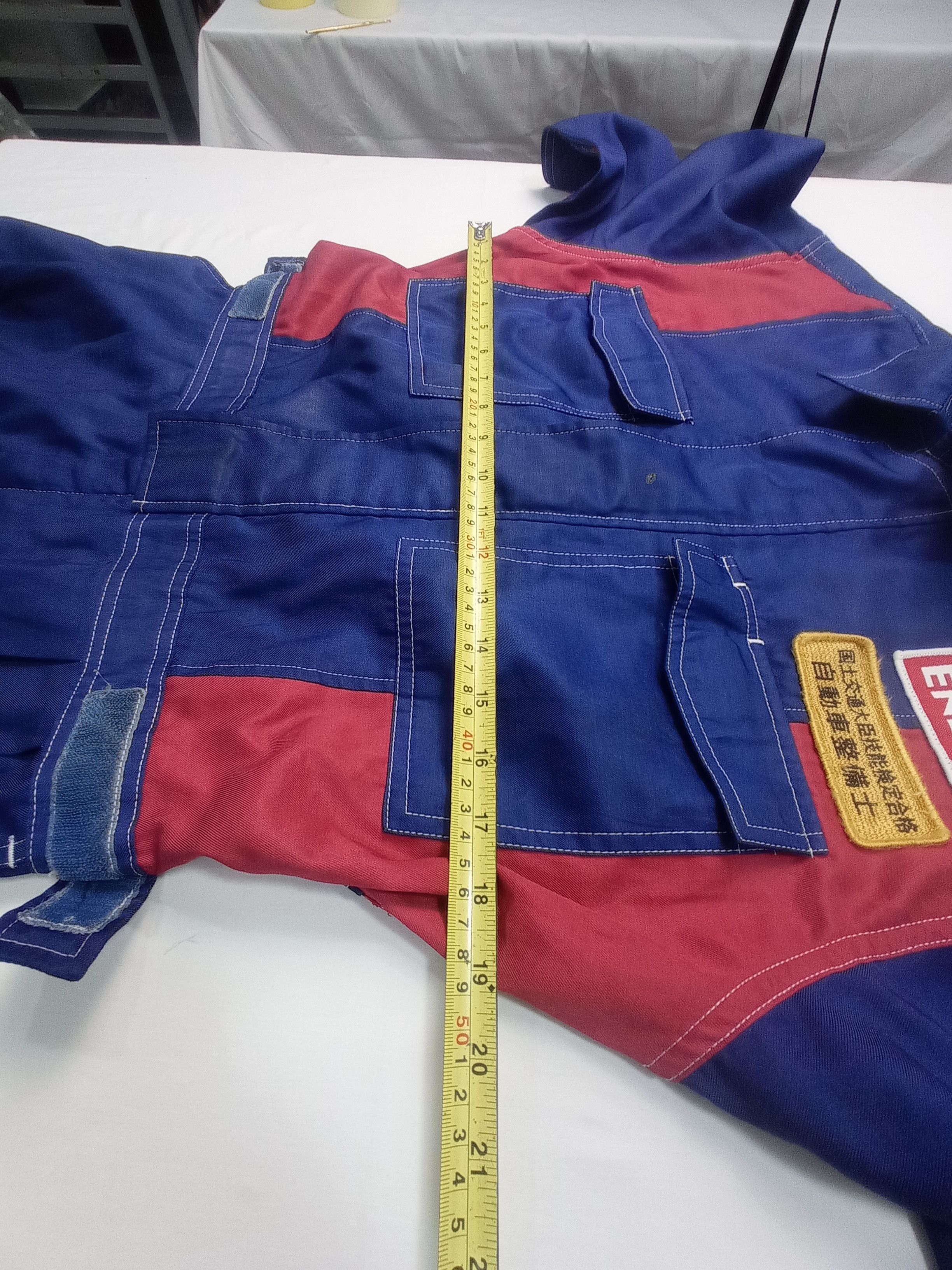 Japanese Brand Vintage Dr Drive Eneos Coverall Size US 31 - 22 Thumbnail