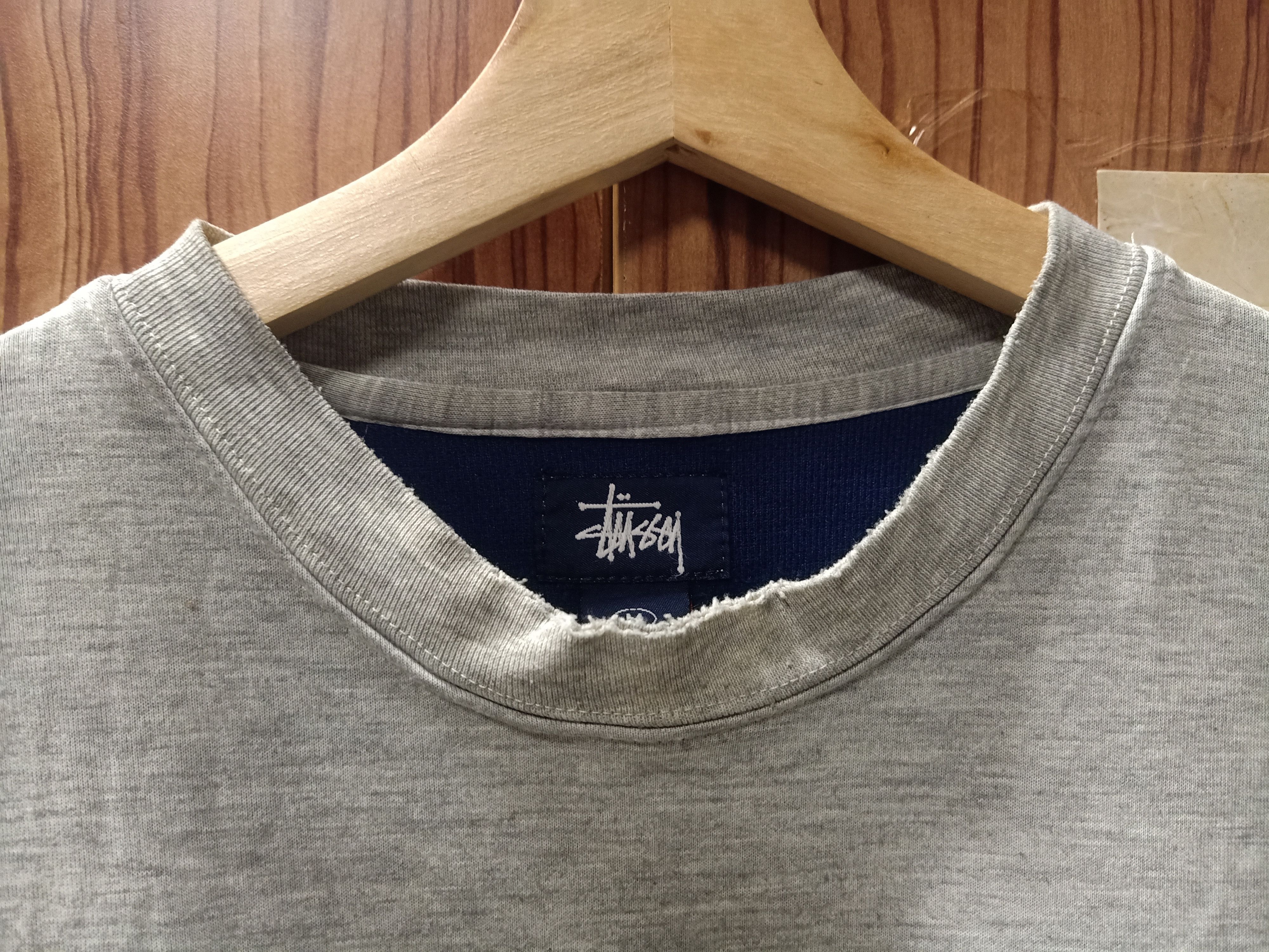 Stussy × Vintage t shirt long sleeve stussy very rare Size US M / EU 48-50 / 2 - 2 Thumbnail