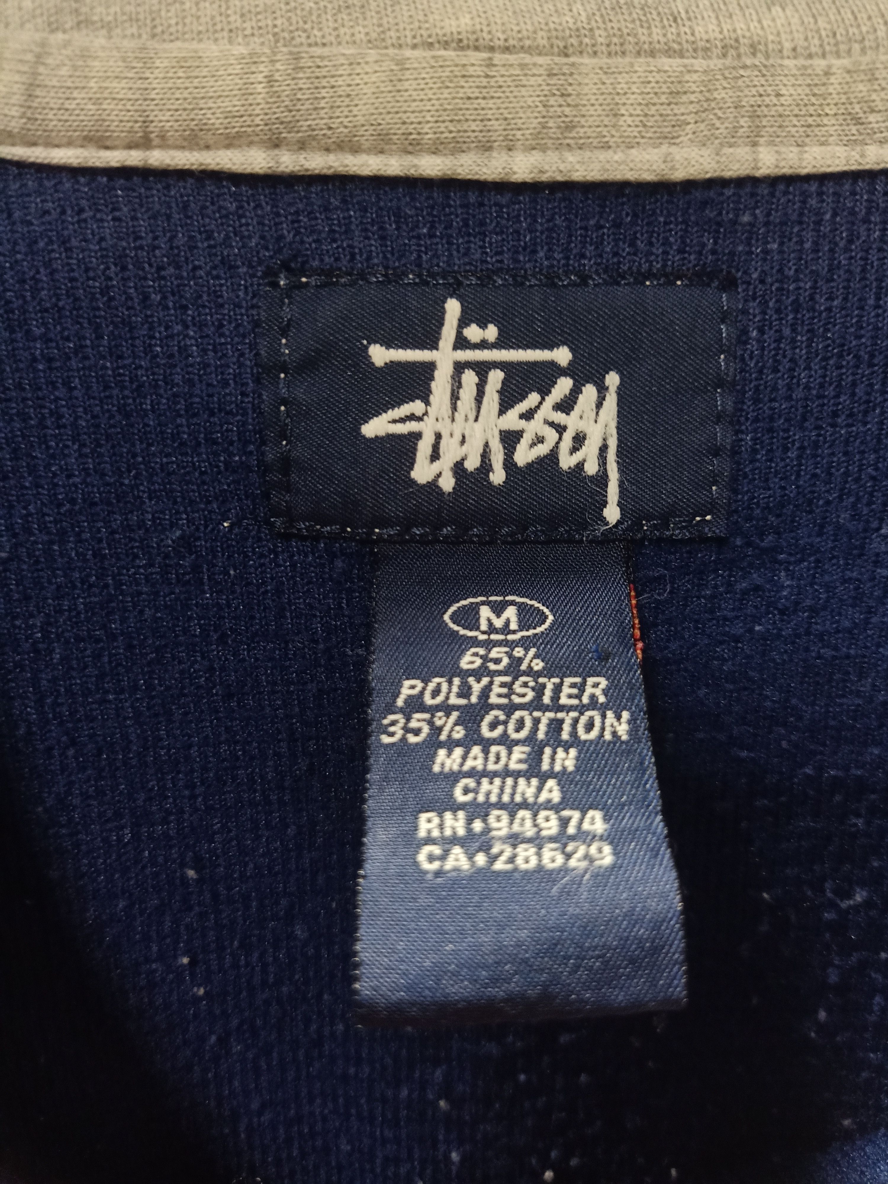 Stussy × Vintage t shirt long sleeve stussy very rare Size US M / EU 48-50 / 2 - 3 Thumbnail