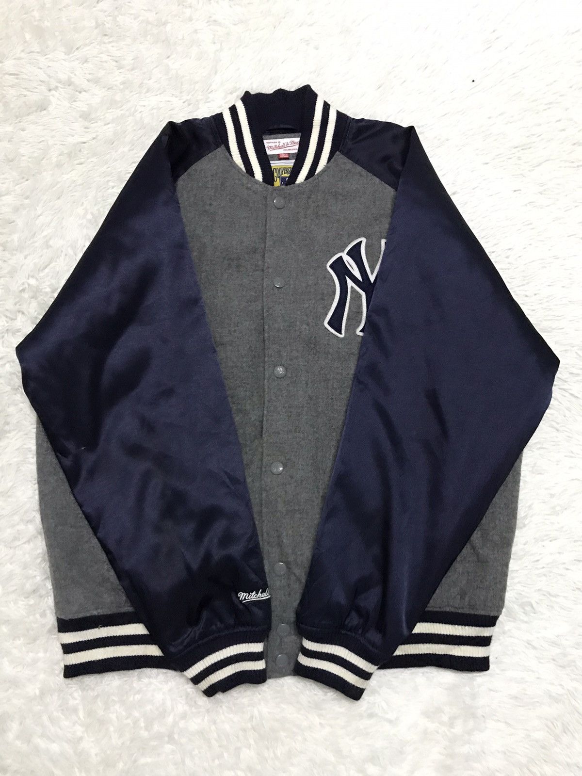 Cooperstown Collection Vtg NY Cooperstown Collection Jacket by Mitchell & Ness Size US XL / EU 56 / 4 - 7 Thumbnail