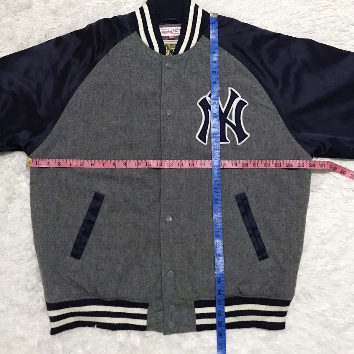 Cooperstown Collection Vtg NY Cooperstown Collection Jacket by Mitchell & Ness Size US XL / EU 56 / 4 - 16 Thumbnail