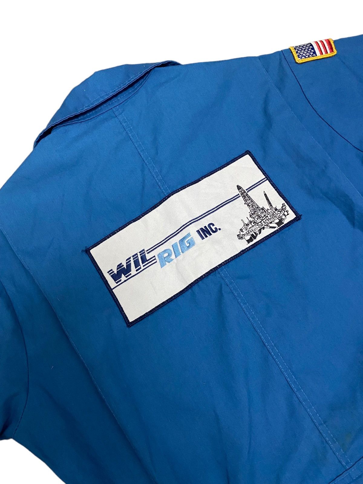 Vintage 90s Vintage RIG COMPANY Oil and Gas Uniform Jumpsuit Size US 30 / EU 46 - 7 Thumbnail