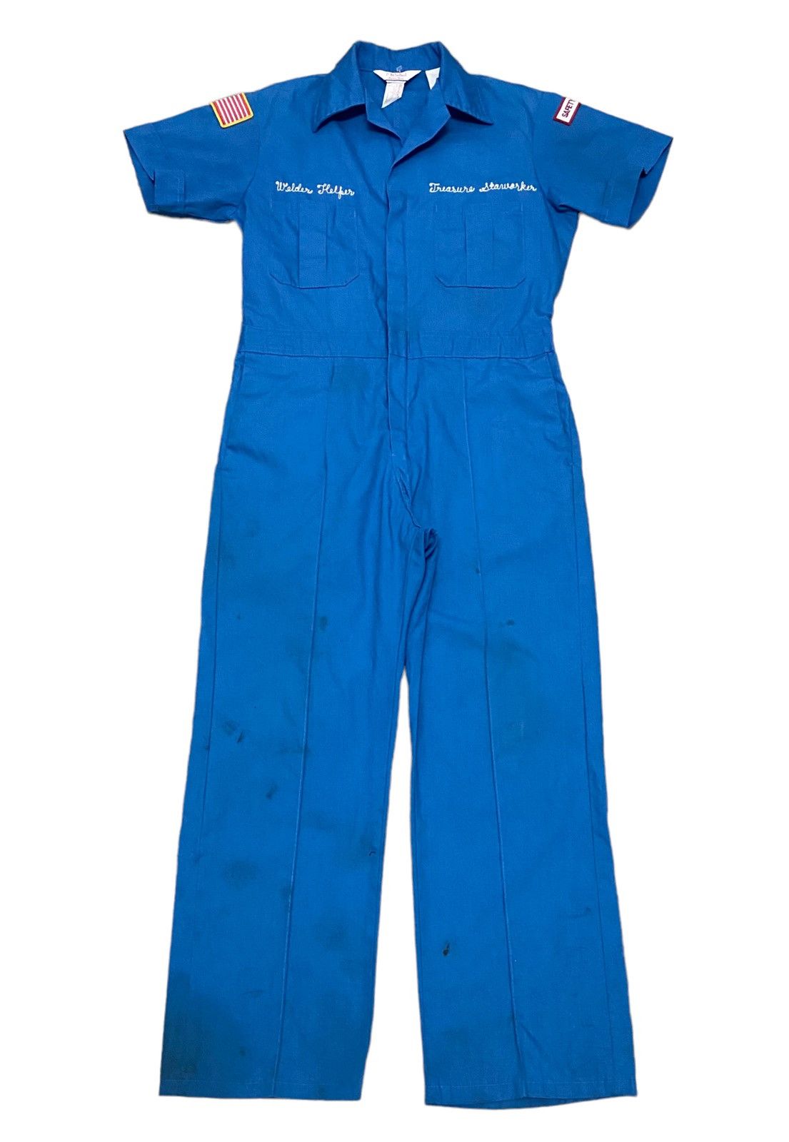 Vintage 90s Vintage RIG COMPANY Oil and Gas Uniform Jumpsuit Size US 30 / EU 46 - 1 Thumbnail