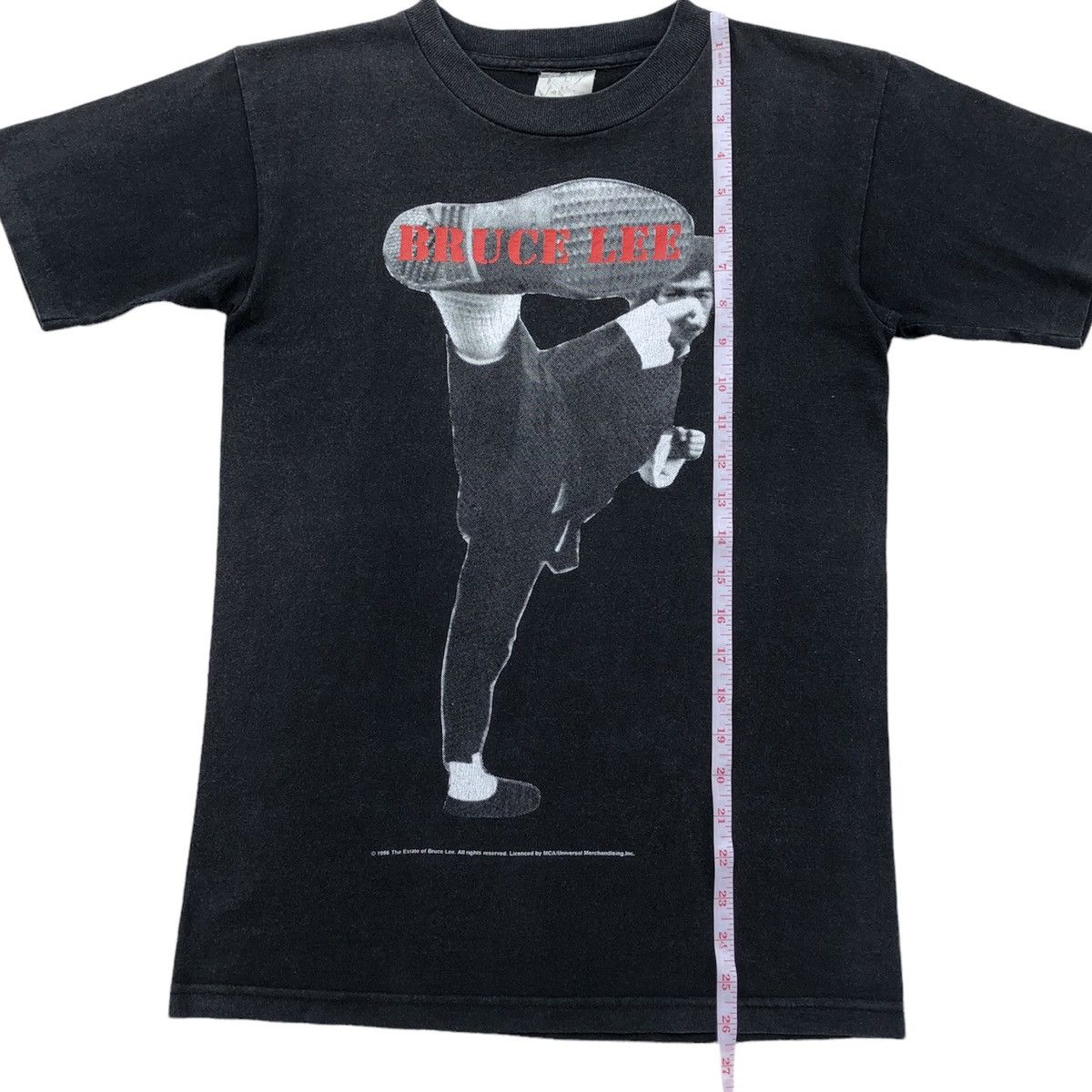 Band Tees 🔥Vintage 90s Bruce Lee Mosquitohead 1996 Martial Size US S / EU 44-46 / 1 - 14 Thumbnail