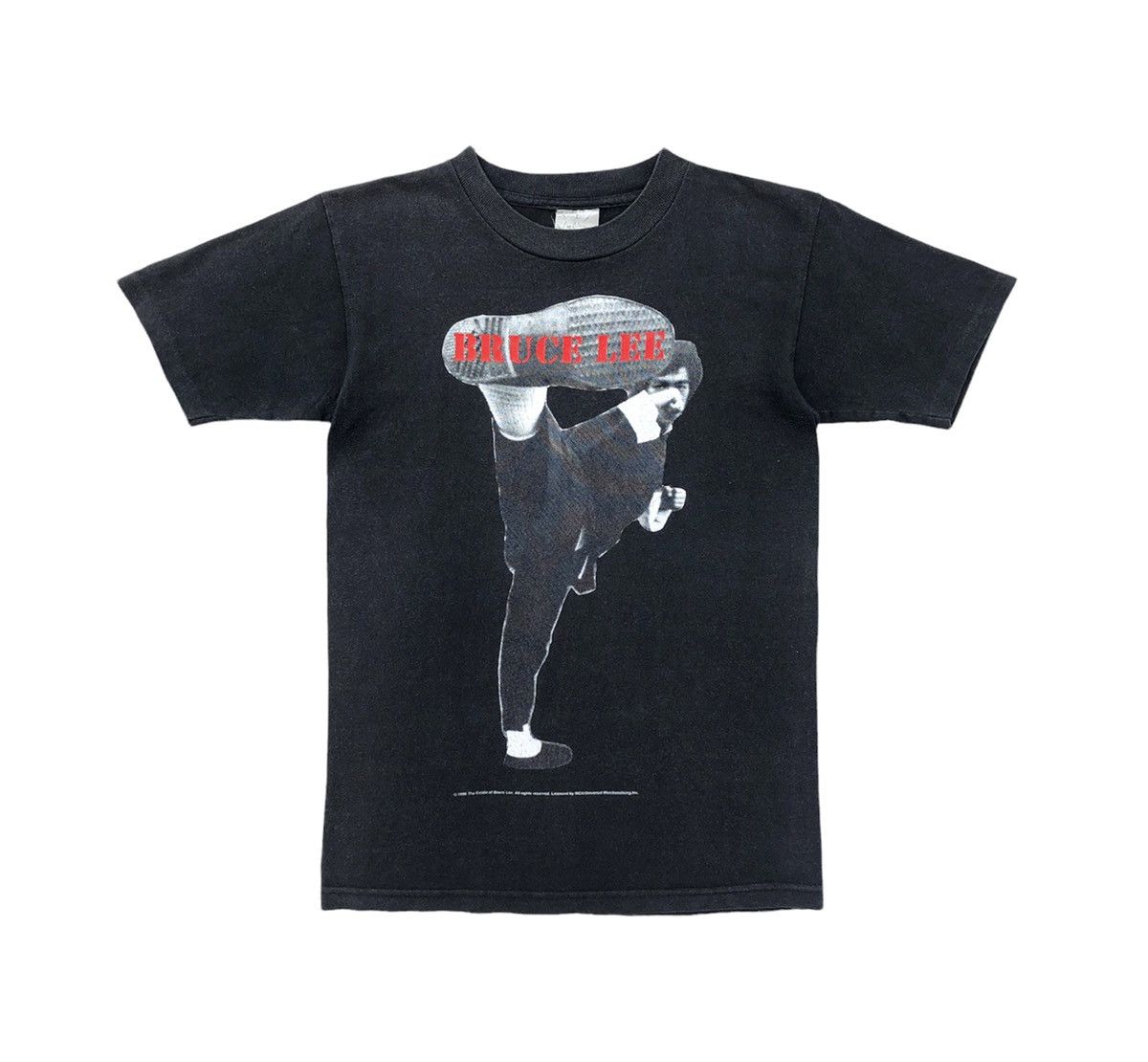 Band Tees 🔥Vintage 90s Bruce Lee Mosquitohead 1996 Martial Size US S / EU 44-46 / 1 - 1 Thumbnail