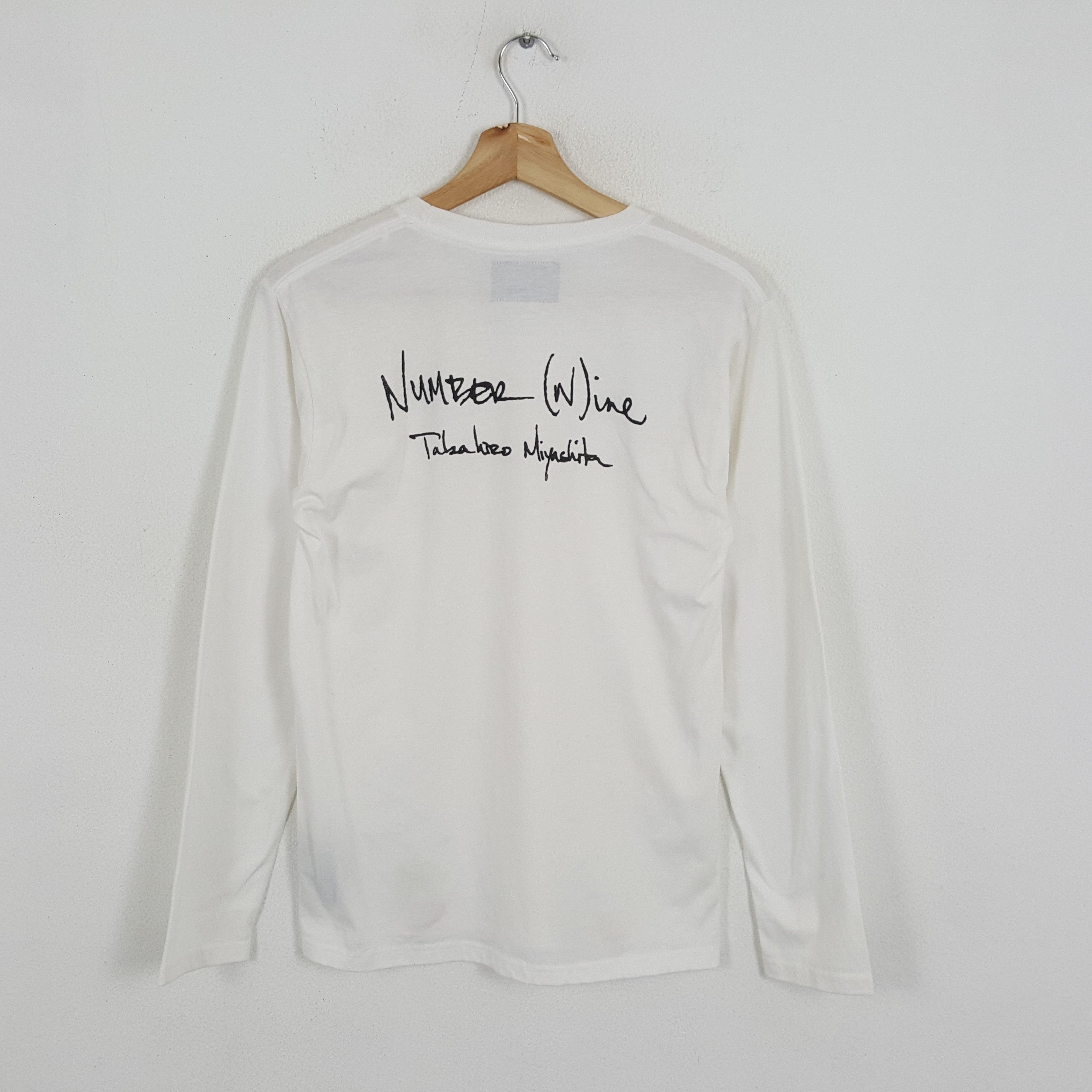 image of Number N Ine x Vintage Number (N)Ine T-Shirts in White, Men's (Size Small)