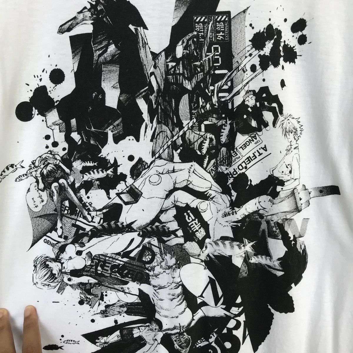 Anime × Vintage *‼️Vintage NEON GENESIS EVANGELION 90s anime tshirt Size US M / EU 48-50 / 2 - 3 Thumbnail