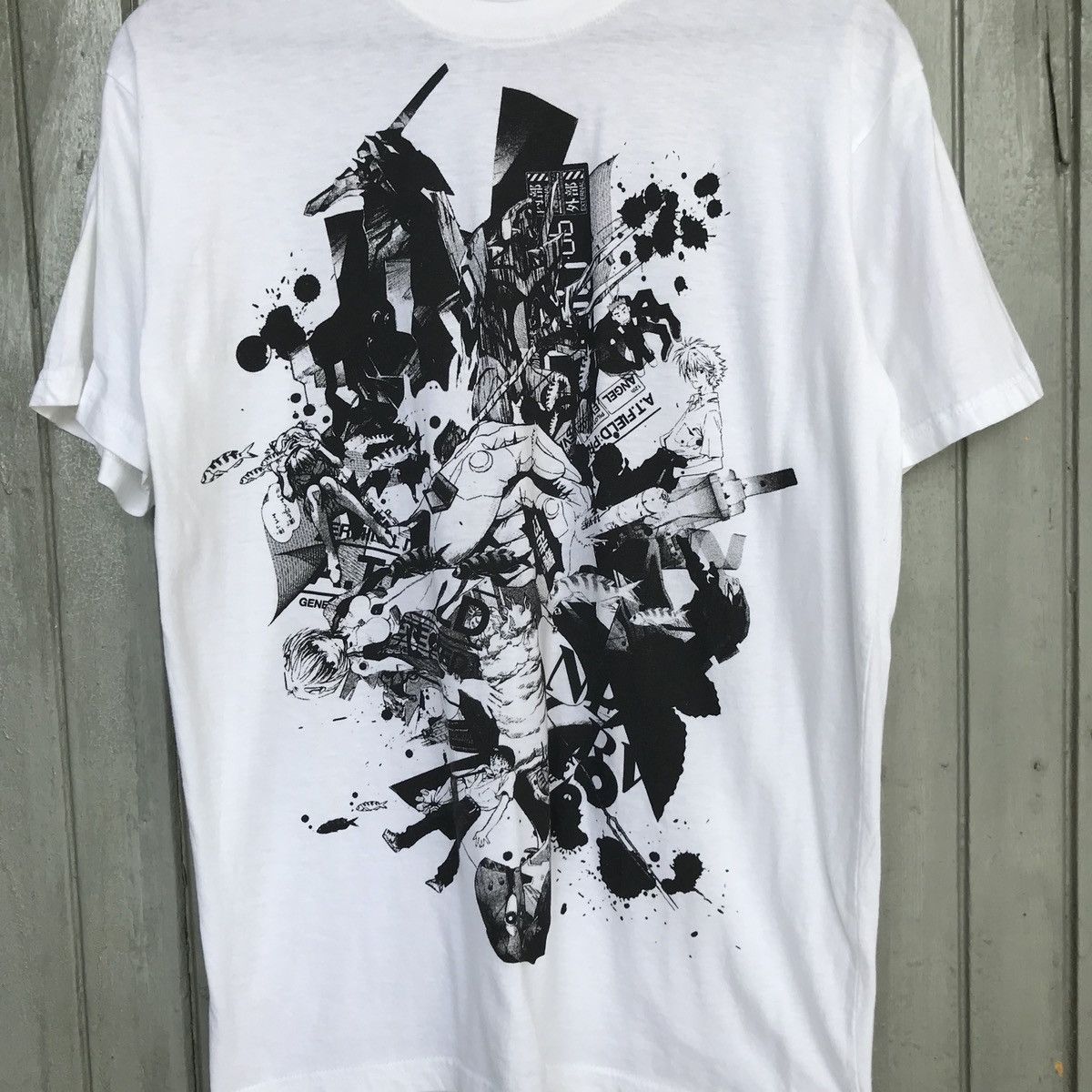 Anime × Vintage *‼️Vintage NEON GENESIS EVANGELION 90s anime tshirt Size US M / EU 48-50 / 2 - 2 Thumbnail