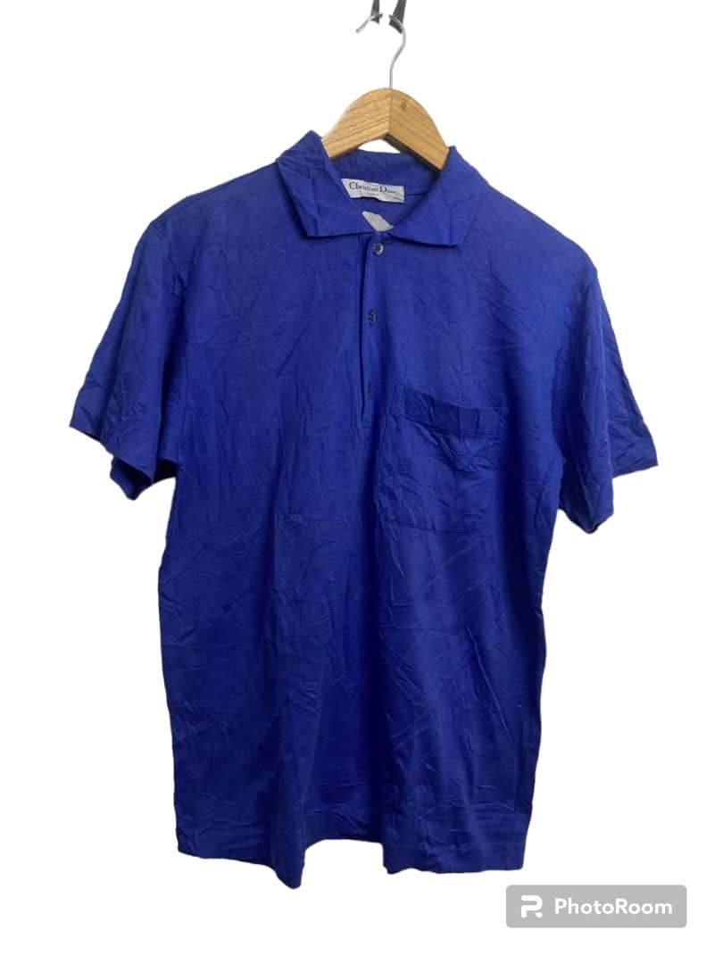 Vintage Polo Shirt Christion Dior 90s Single Stick