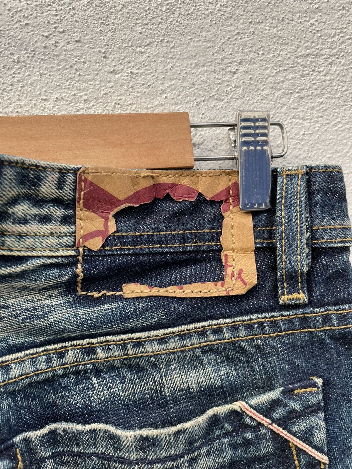 Japanese Brand Japanese Denim Cult of Individuality Slim Fit Jeans Size US 32 / EU 48 - 12 Thumbnail