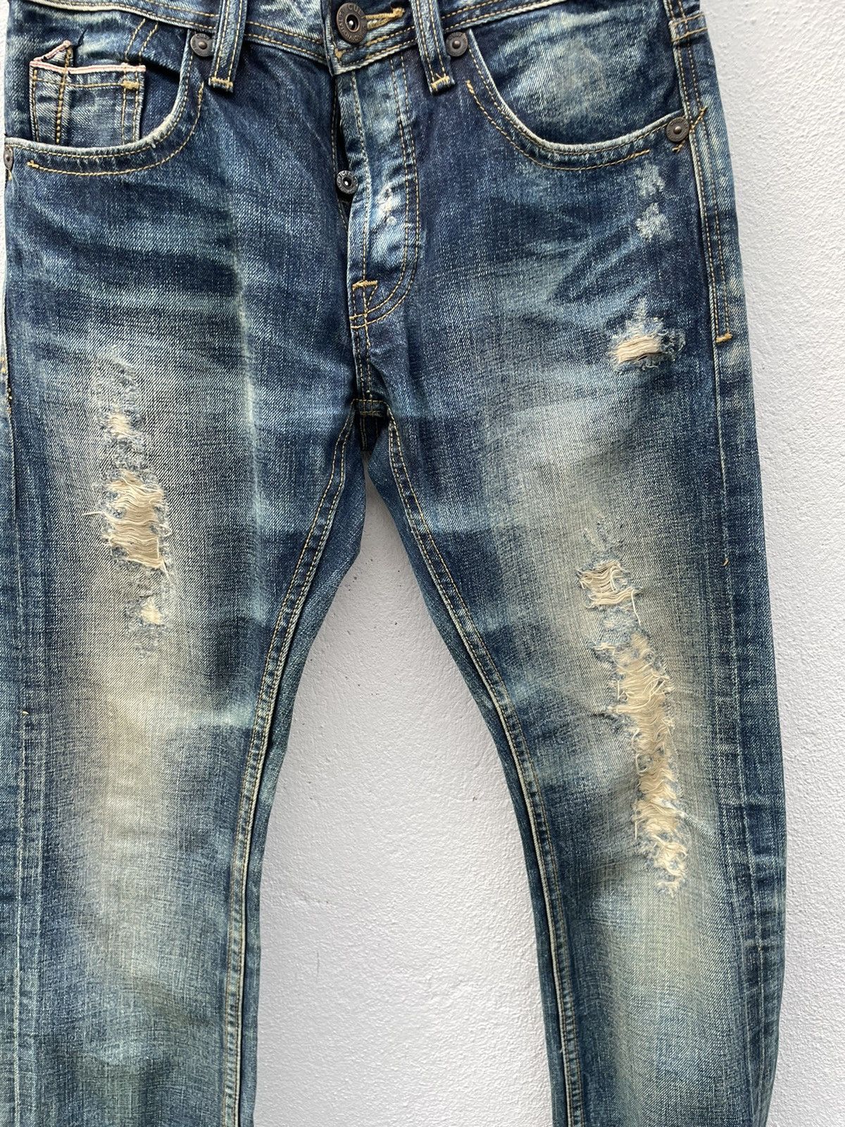 Japanese Brand Japanese Denim Cult of Individuality Slim Fit Jeans Size US 32 / EU 48 - 3 Thumbnail