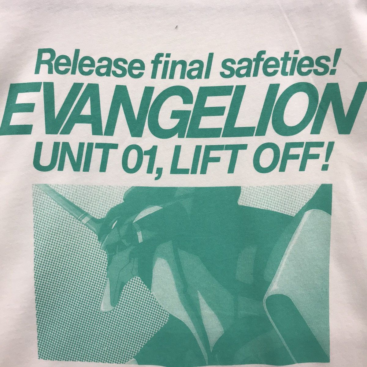 Anime × Cartoon Network × Japanese Brand Rare!! Japanese Brand GU X Evangelion Tee Size US M / EU 48-50 / 2 - 11 Thumbnail