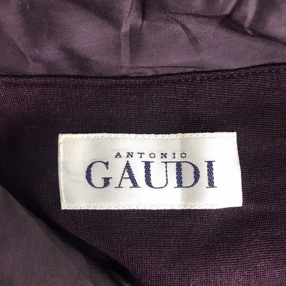Vintage ANTONIO GAUDI Purple Casual Puffer Jacket Size US M / EU 48-50 / 2 - 4 Thumbnail