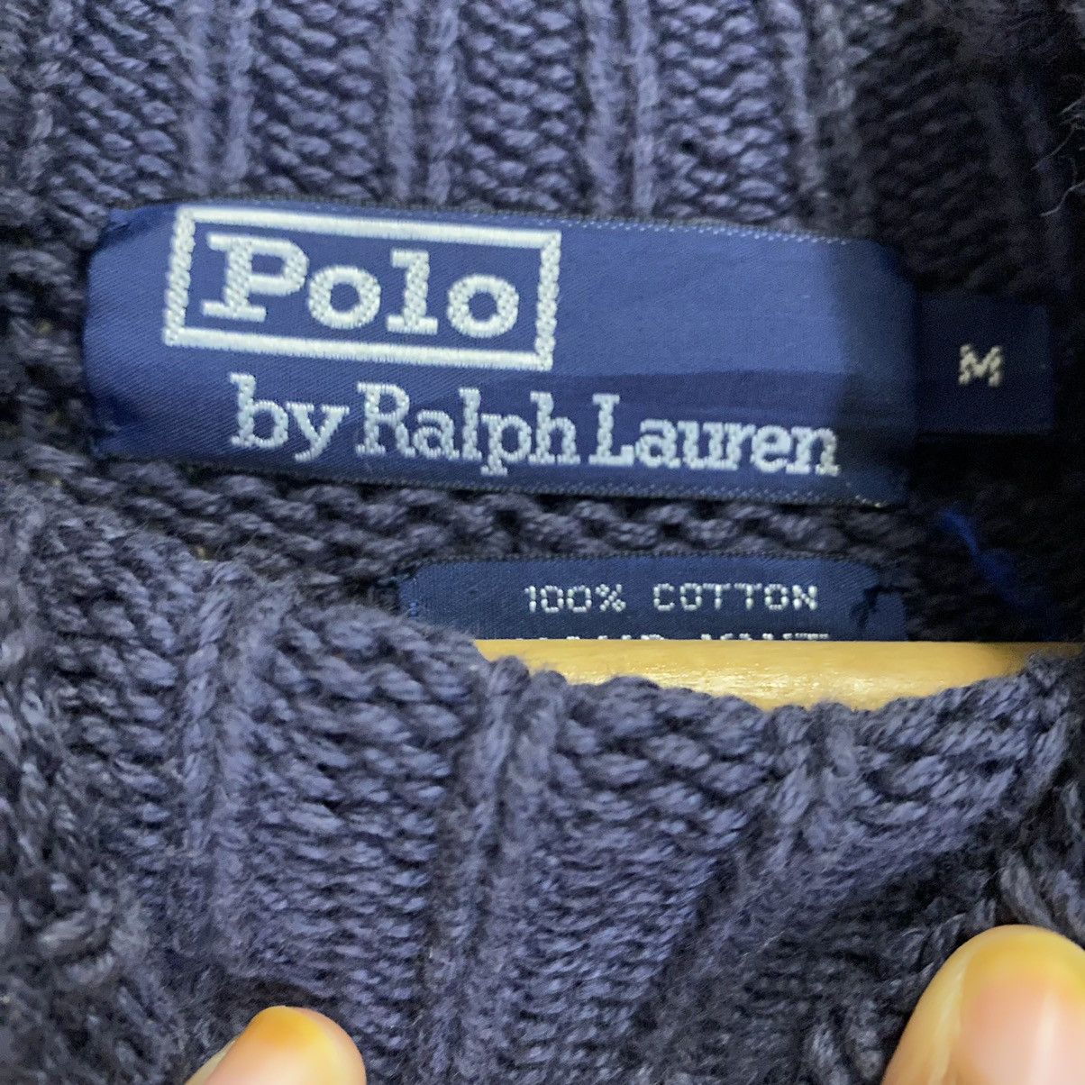 Aran Isles Knitwear × Polo Ralph Lauren × Vintage Vintage Polo Ralph Lauren Knitware Size M Size US M / EU 48-50 / 2 - 7 Thumbnail