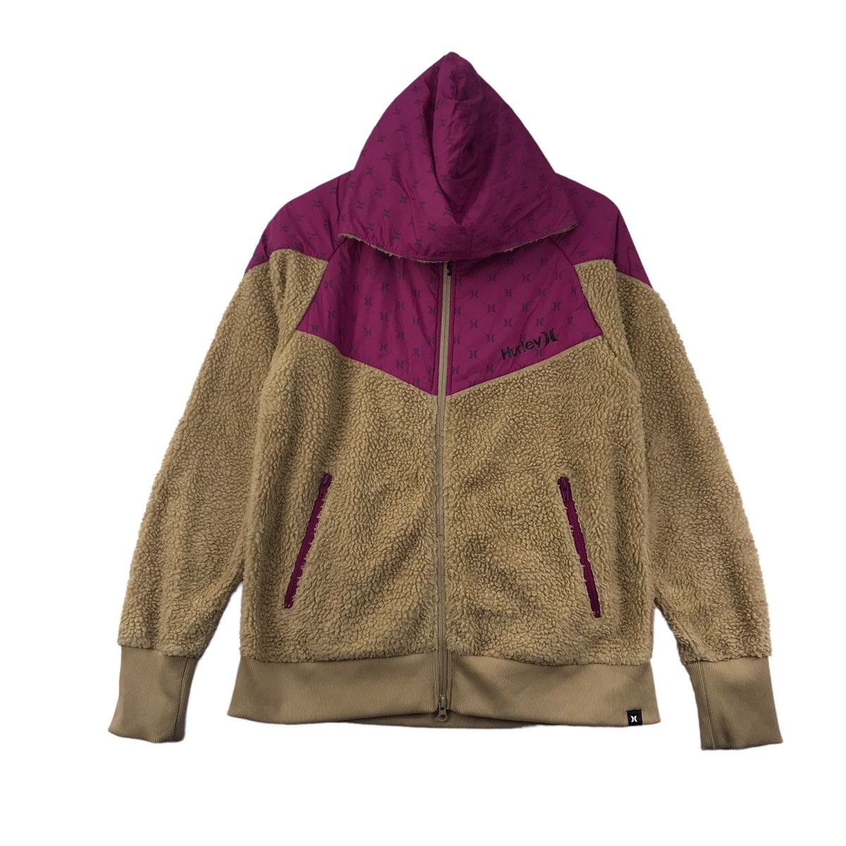Hurley HURLEY X Hooded Fleece Sweater Ski Skate Jacket Size US M / EU 48-50 / 2 - 1 Thumbnail